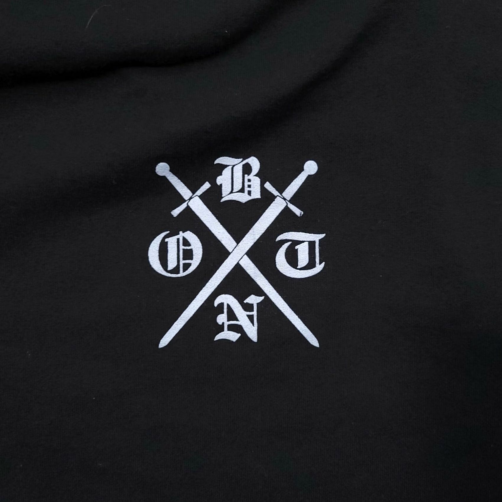 Vintage VINTAGE Baysides USA T Shirt Mens Large Black Home of The Brave Short Sleeve Size US L / EU 52-54 / 3 - 7 Thumbnail