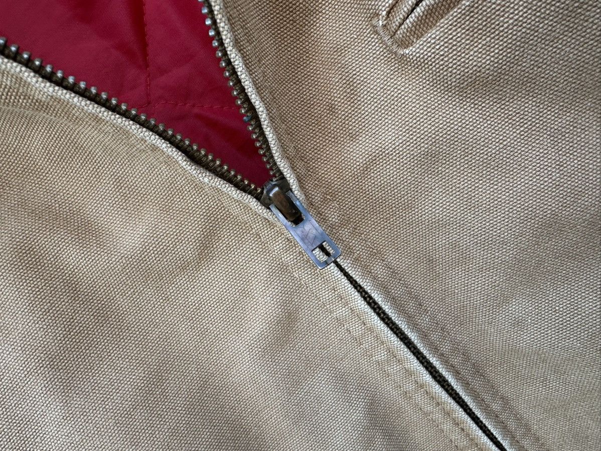 Carhartt × Vintage 1980's Vintage Carhartt Detroit Jacket 6QLJT 46 Tall Size US L / EU 52-54 / 3 - 5 Thumbnail