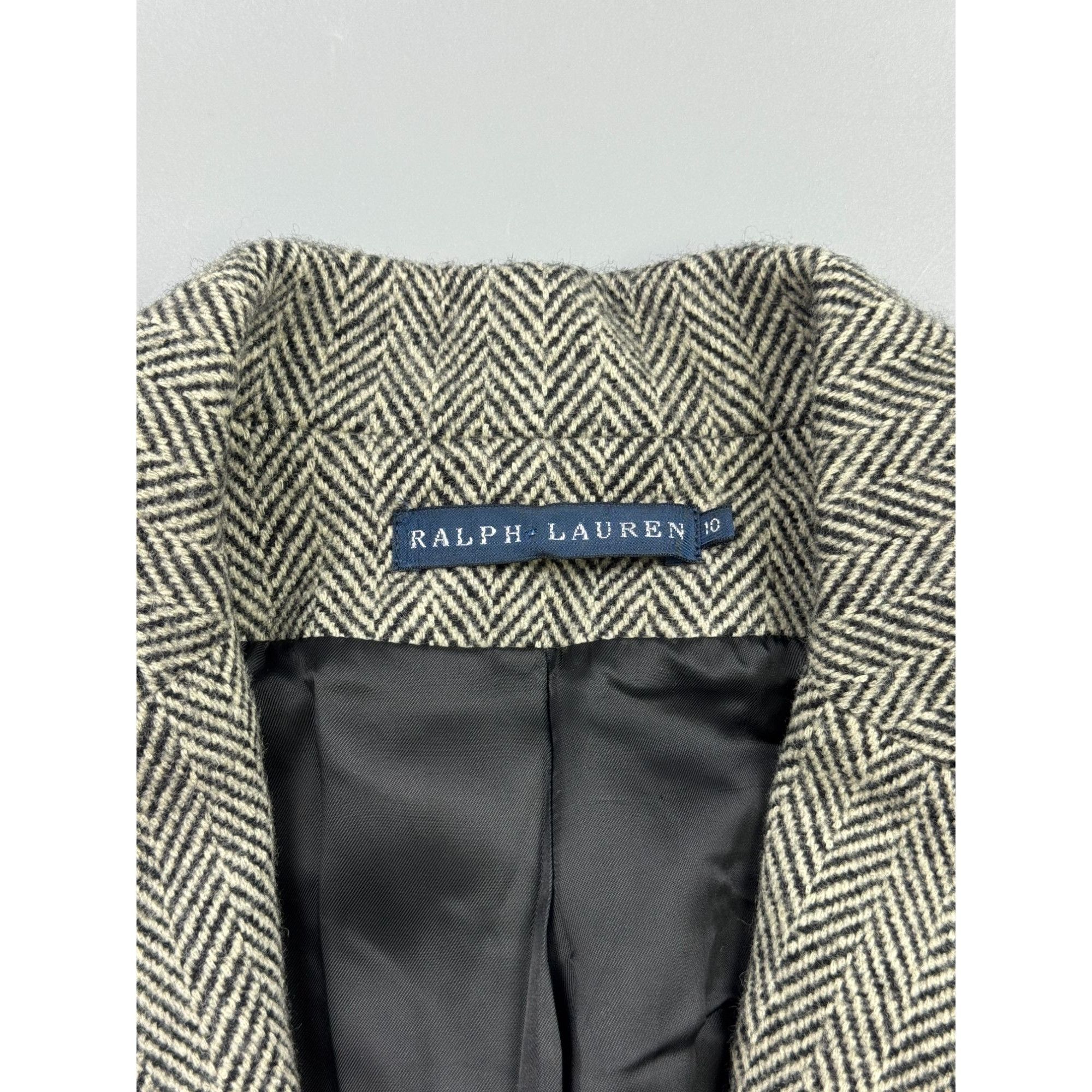 Ralph Lauren Ralph Lauren Made in Japan One Button Wool Blazer (Y1215) Size L / US 10 / IT 46 - 5 Thumbnail