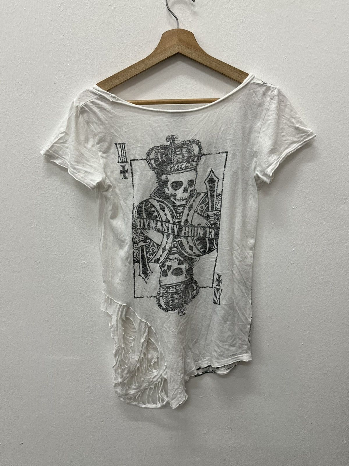If Six Was Nine Vkei Fashion i6w9 Distressed Shirt “Jiggy Another Ground‘’ Size US M / EU 48-50 / 2 - 11 Thumbnail