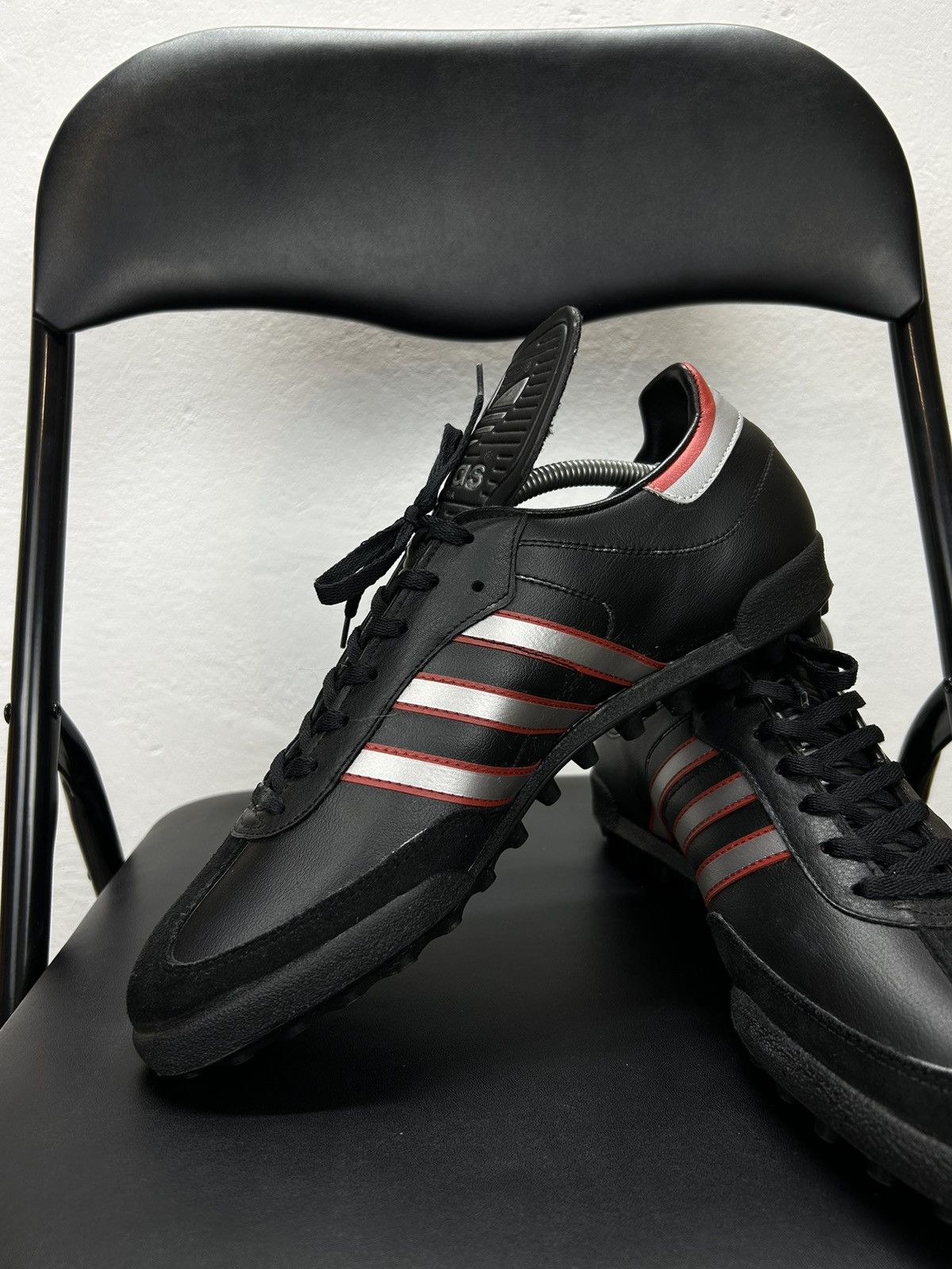 Adidas × Vintage Adidas Bamba Vintage 80s Soccer football sneakers size 9,5 Size US 10.5 / EU 43-44 - 5 Thumbnail