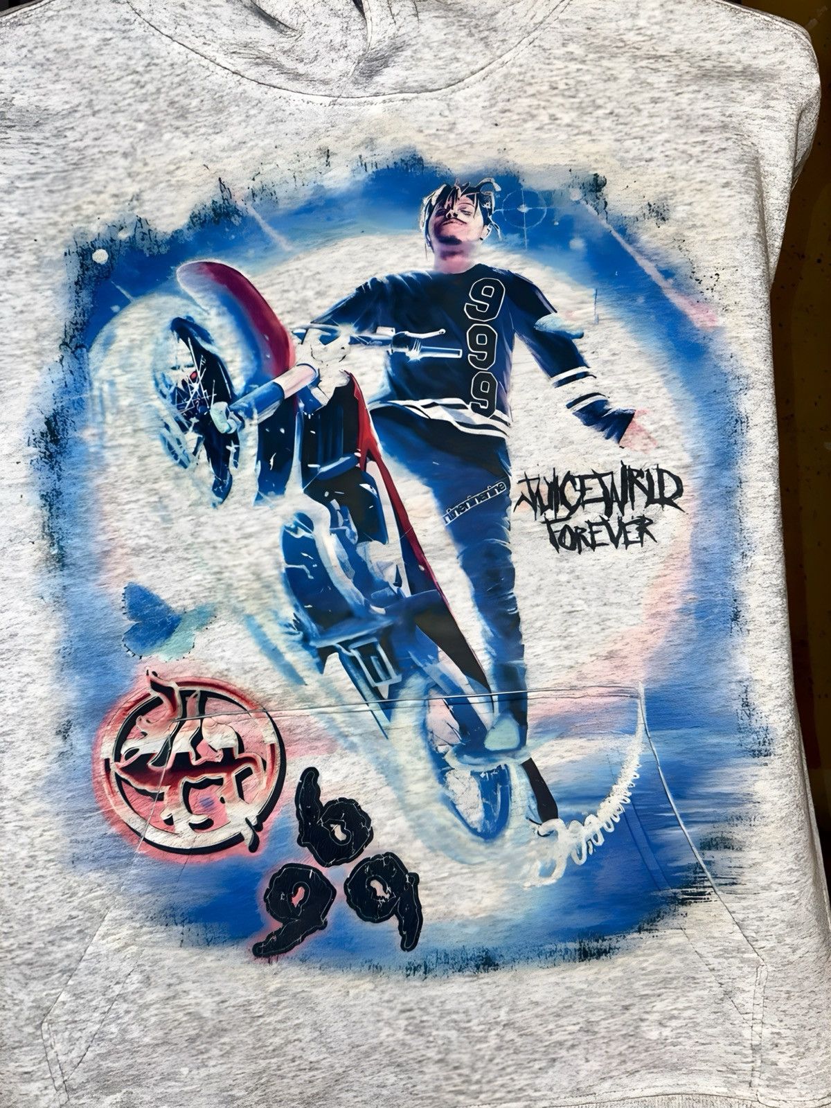 Other Custom Lost Hill 999 Club Juice Wrld Party Never Ends Hoodie Size US S / EU 44-46 / 1 - 4 Thumbnail