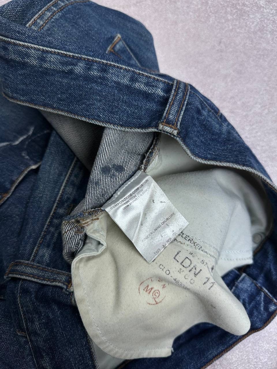 Alexander McQueen Vintage Alexander McQueen Distressed Flared Jeans 36 Size US 36 / EU 52 - 12 Thumbnail