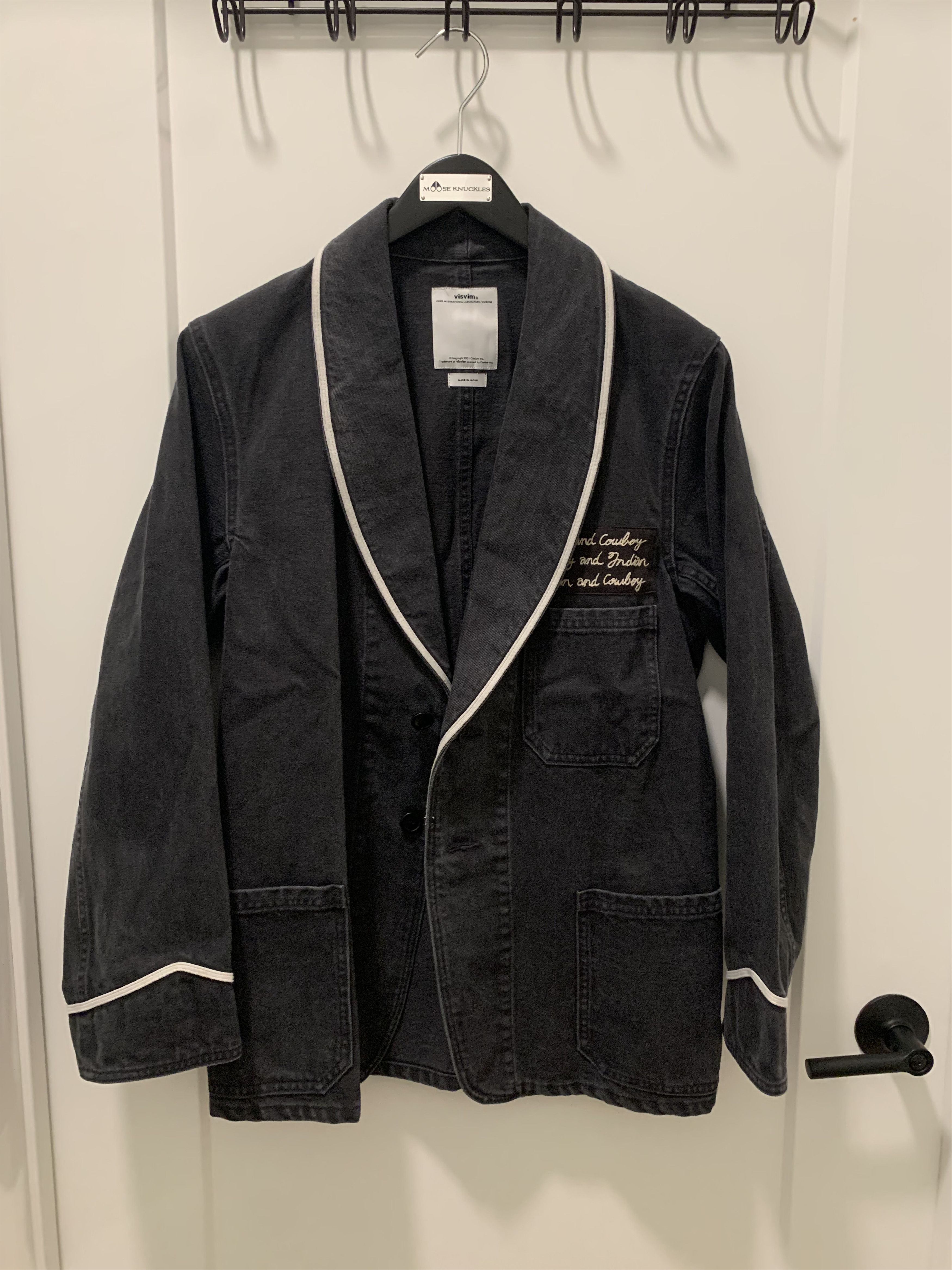 Visvim visvim vintage smoking jacket made in japan Size US M / EU 48-50 / 2 - 1 Thumbnail