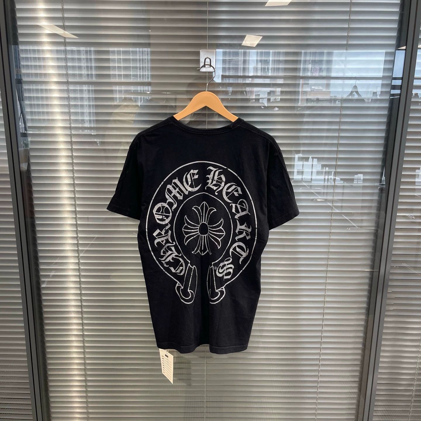 Chrome Hearts CH Classic Broken Horseshoe Print SS Tee L Size US L / EU 52-54 / 3 - 1 Thumbnail