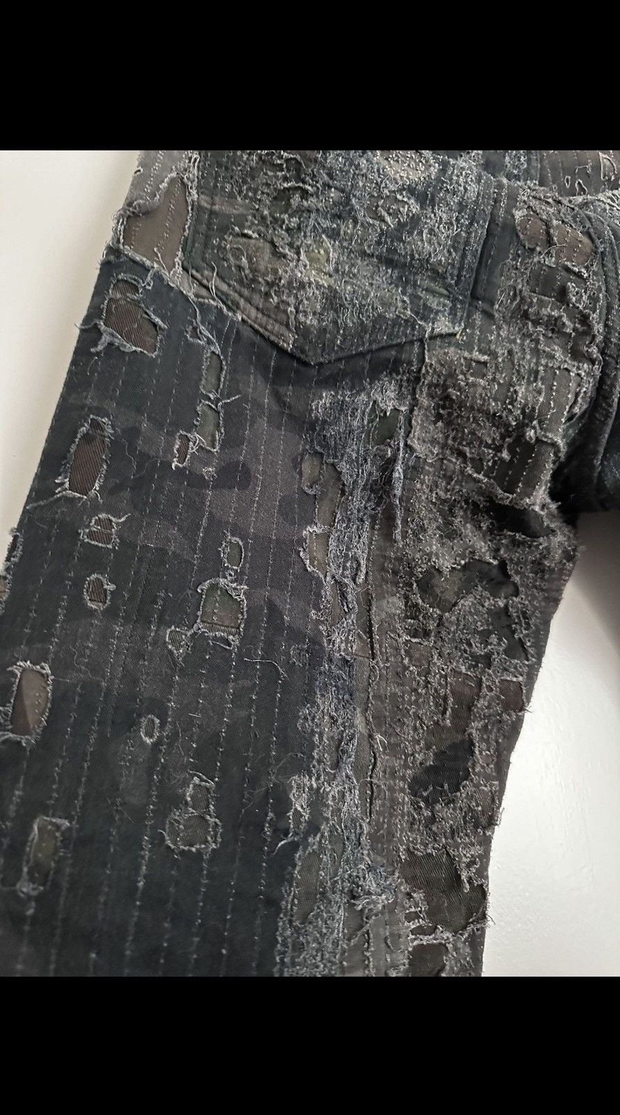 Givenchy Givenchy Fist Edition OG Boro Jeans Size US 29 - 5 Thumbnail
