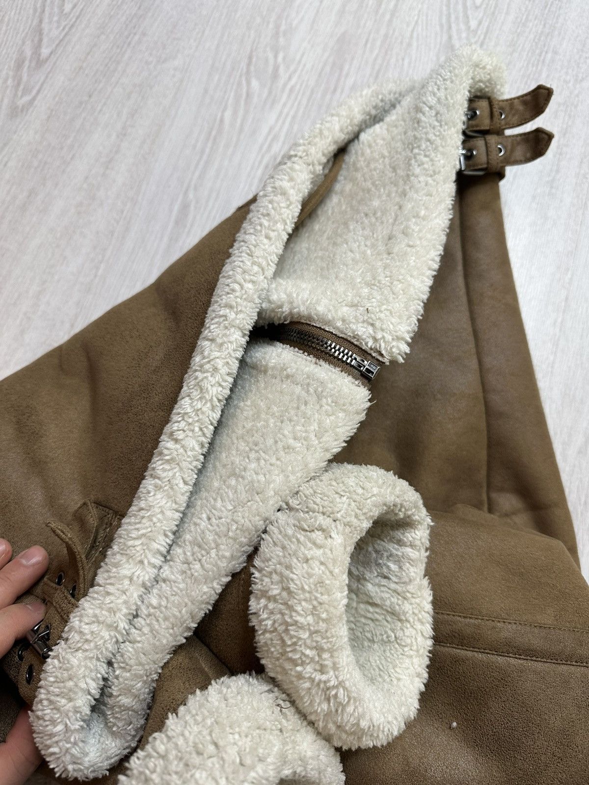 Zara Zara sheepskin coat Size US L / EU 52-54 / 3 - 7 Thumbnail