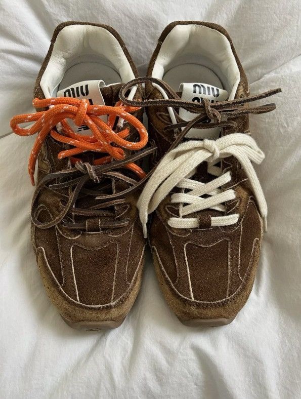 Miu Miu × New Balance NEW BALANCE 530 SL MIU MIU CANNELLA Size US 8 / IT 38 - 2 Thumbnail