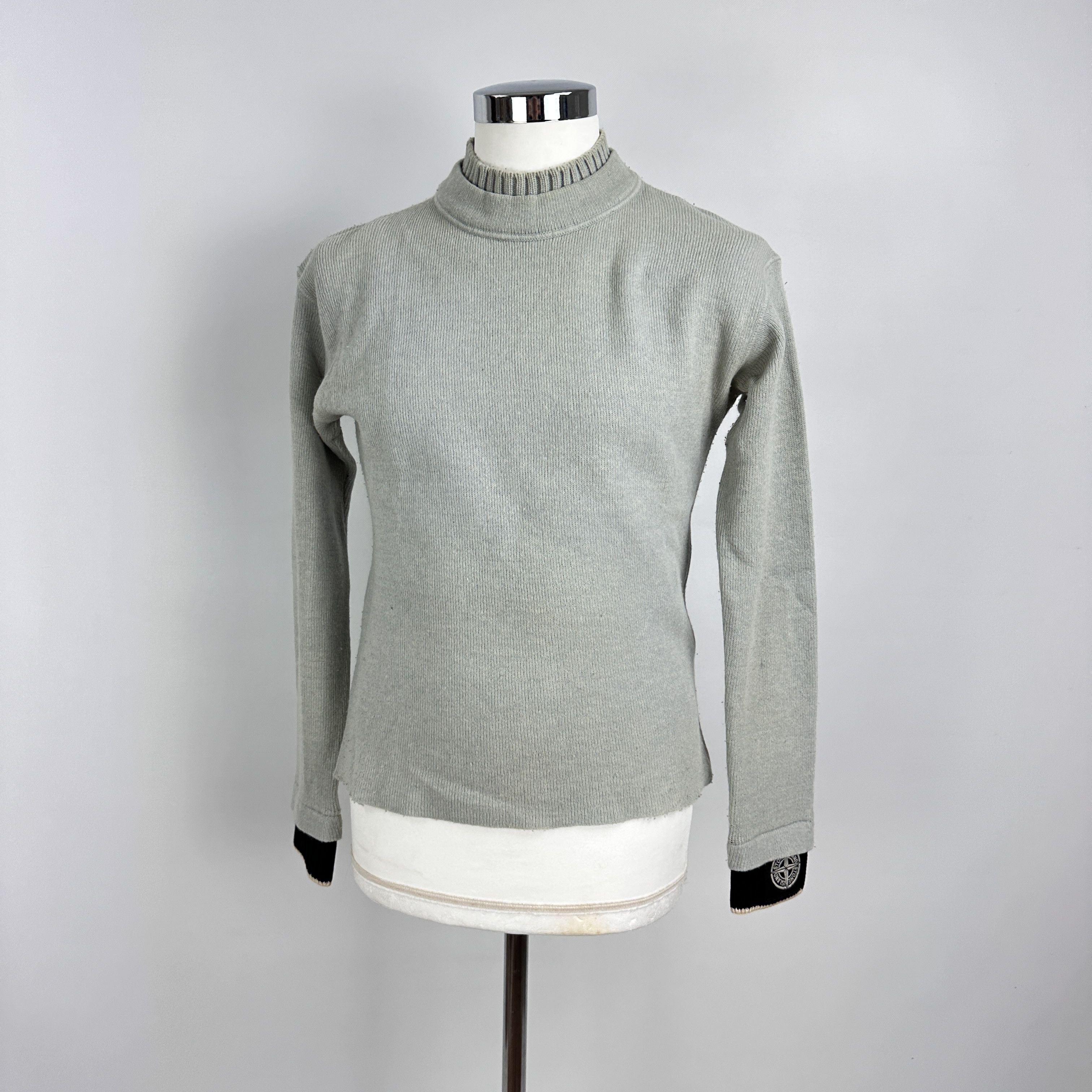 Stone Island Maglione Stone Island Celeste Y2K – M Size US S / EU 44-46 / 1 - 1 Thumbnail