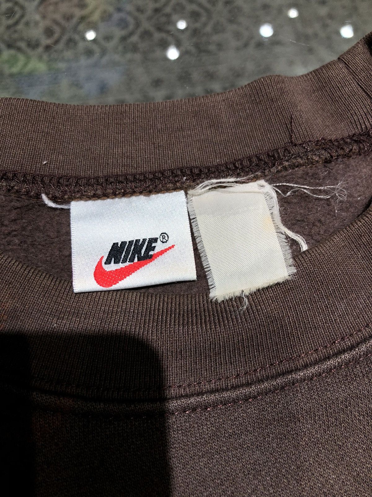 Nike Vintage 90s Nike Swoosh Sweatshirt Size US L / EU 52-54 / 3 - 2 Thumbnail