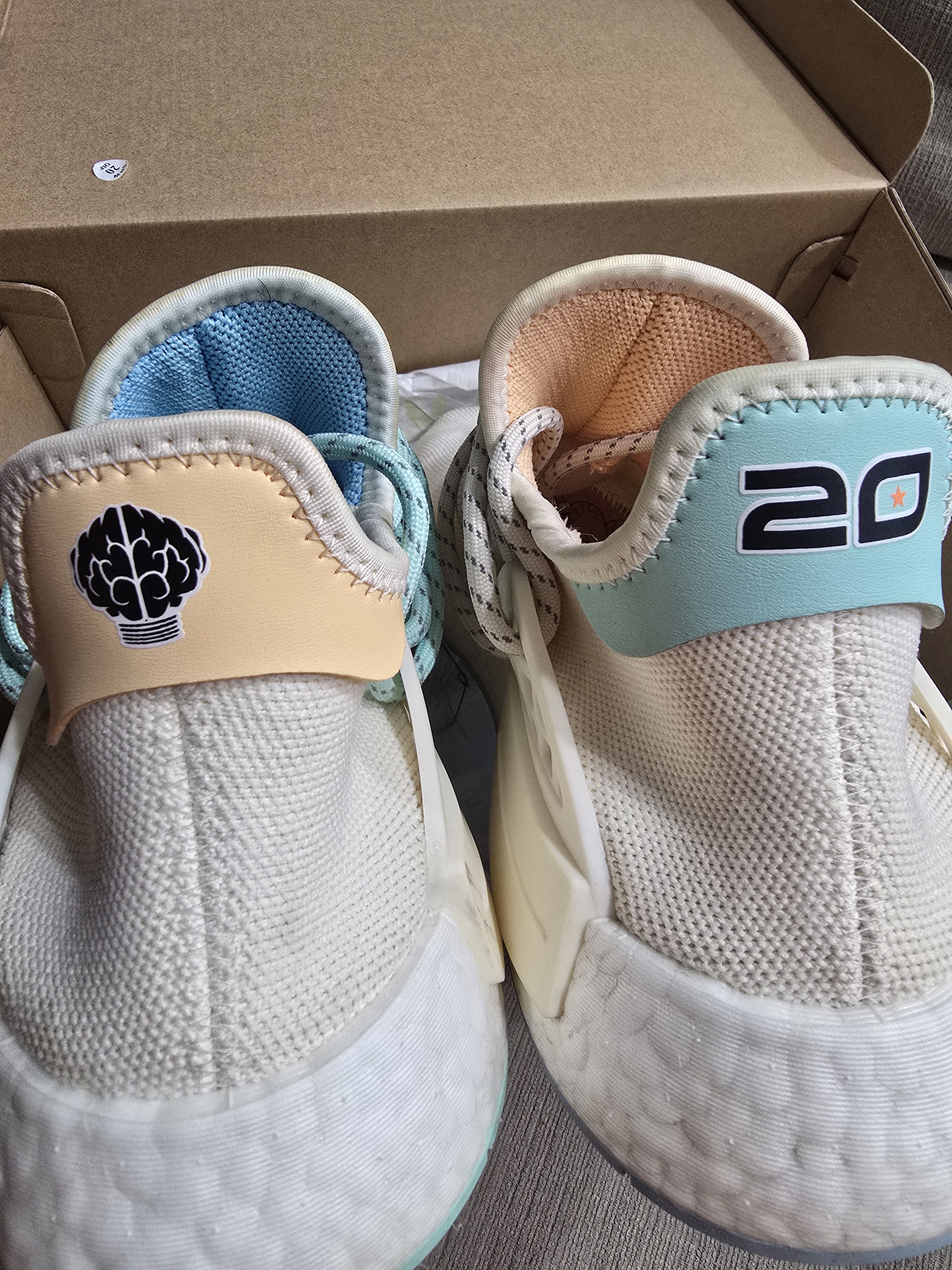 Adidas × Pharrell Adidas Pharrell x N.E.R.D x nmd human race 20th aniv sz 9.5 Size US 9.5 / EU 42-43 - 2 Thumbnail
