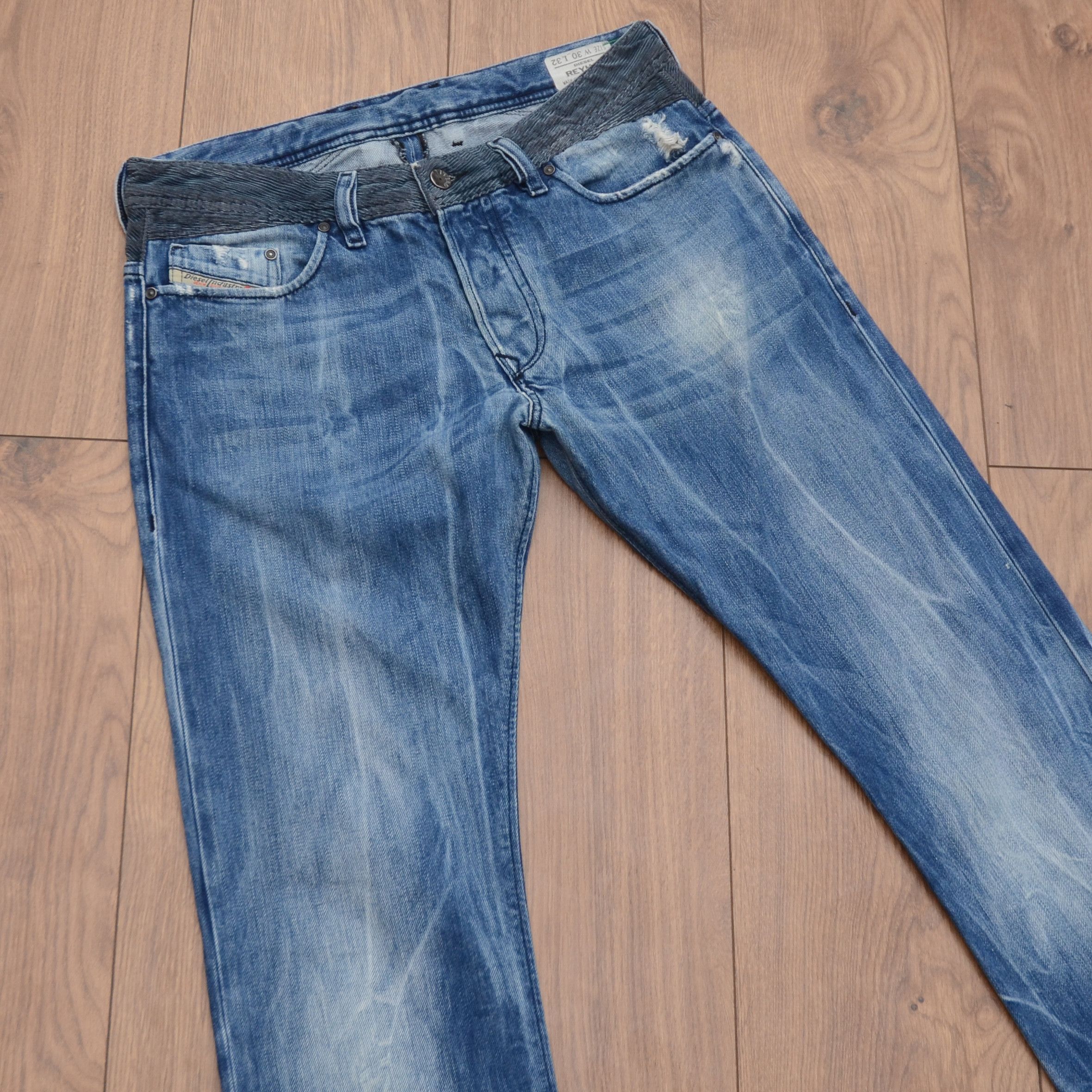 Diesel Diesel Reconstructed Reyhan Denim Pants Size 30 Size US 30 / EU 46 - 12 Thumbnail