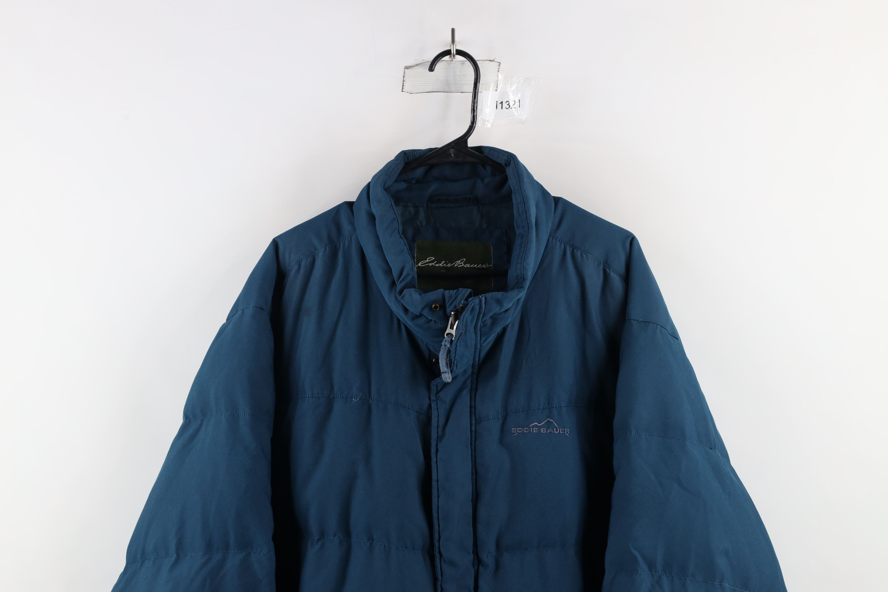 Eddie Bauer × Vintage Vintage Eddie Bauer Spell Out 550 Down Fill Puffer Jacket Size US XXL / EU 58 / 5 - 2 Thumbnail