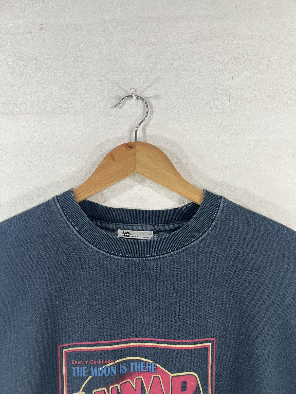 Band Tees × Vintage Vintage Lunar Dynamo streetwear Sweatshirt rare design Size US M / EU 48-50 / 2 - 3 Thumbnail