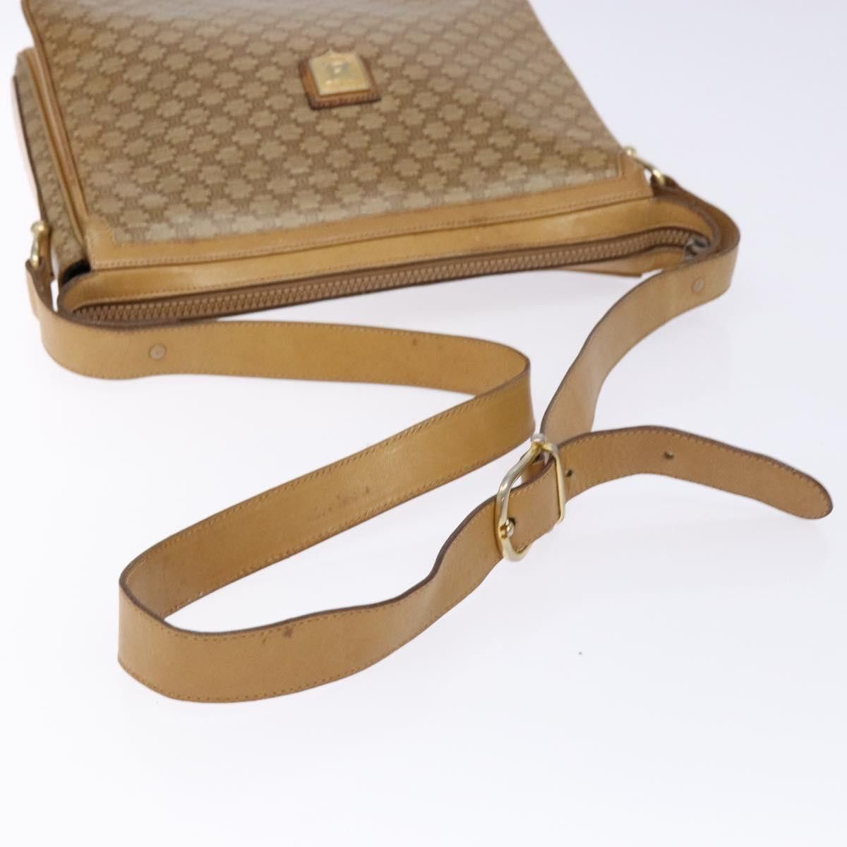 Celine CELINE Macadam Canvas Shoulder Bag Beige Gold Size ONE SIZE - 7 Thumbnail