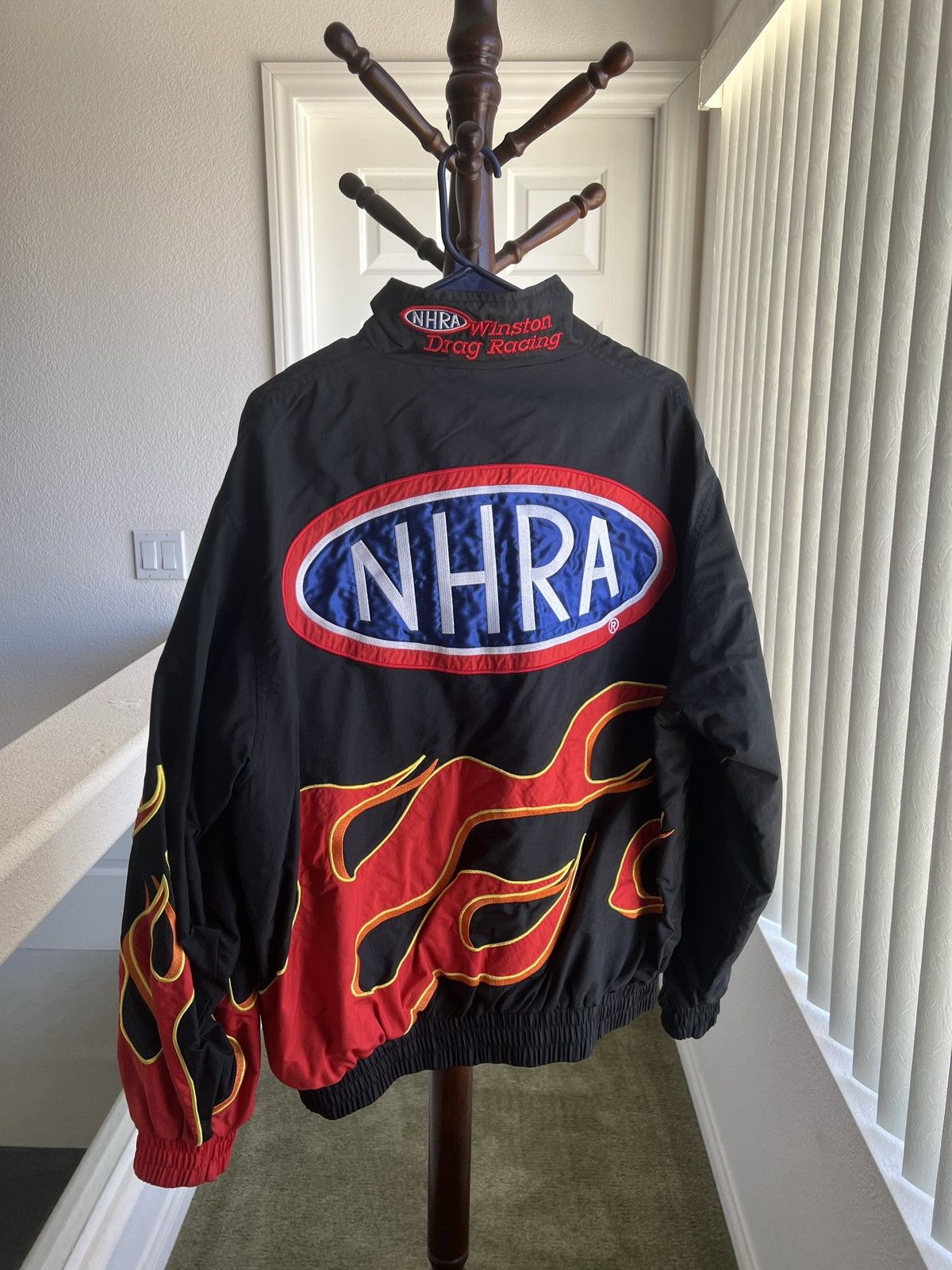 Vintage NHRA RACING JACKET Size US L / EU 52-54 / 3 - 2 Thumbnail