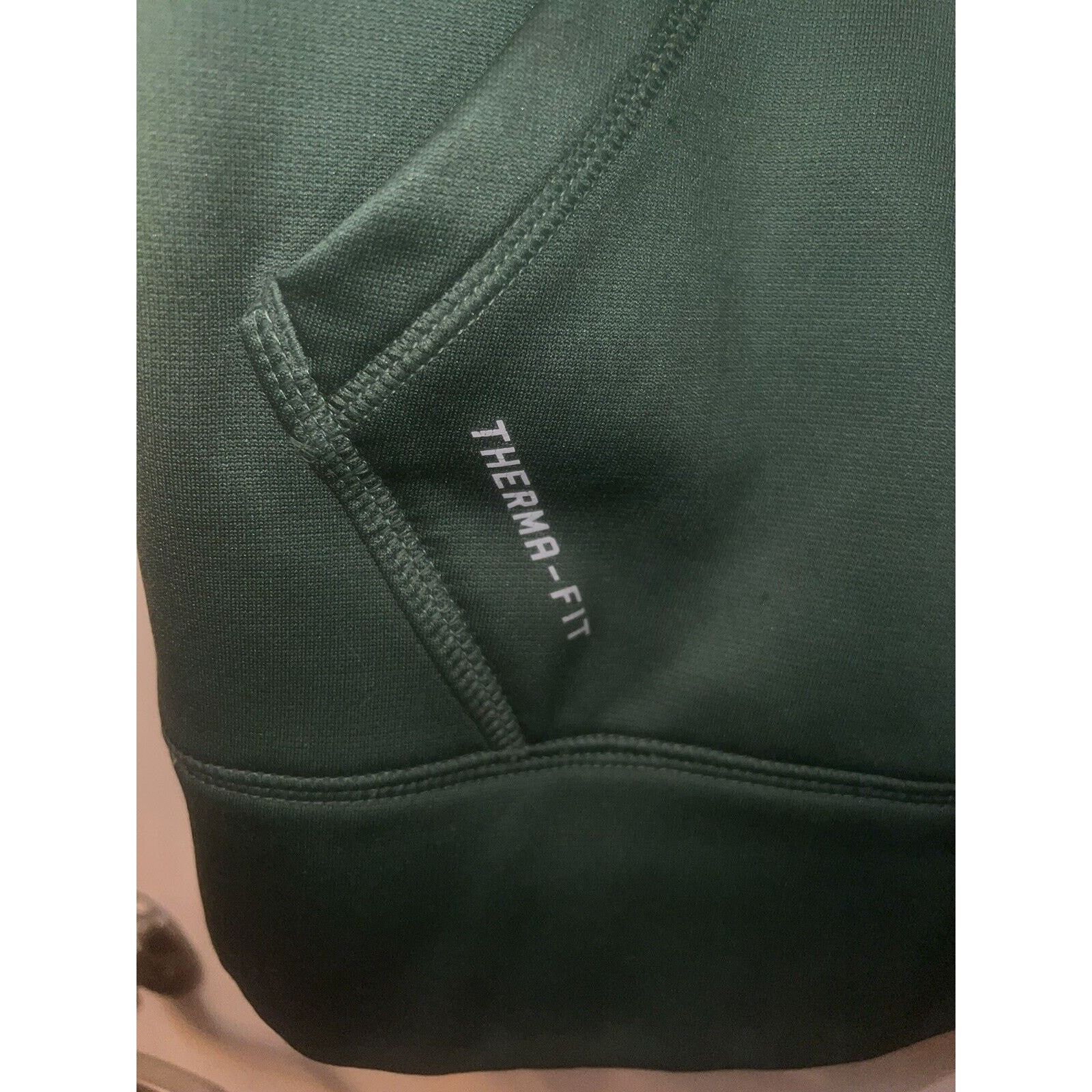 Nike Nike Green Bay Packers Jacket Zip Up Hoodie Large Sweatshirt Size US XL / EU 56 / 4 - 7 Thumbnail