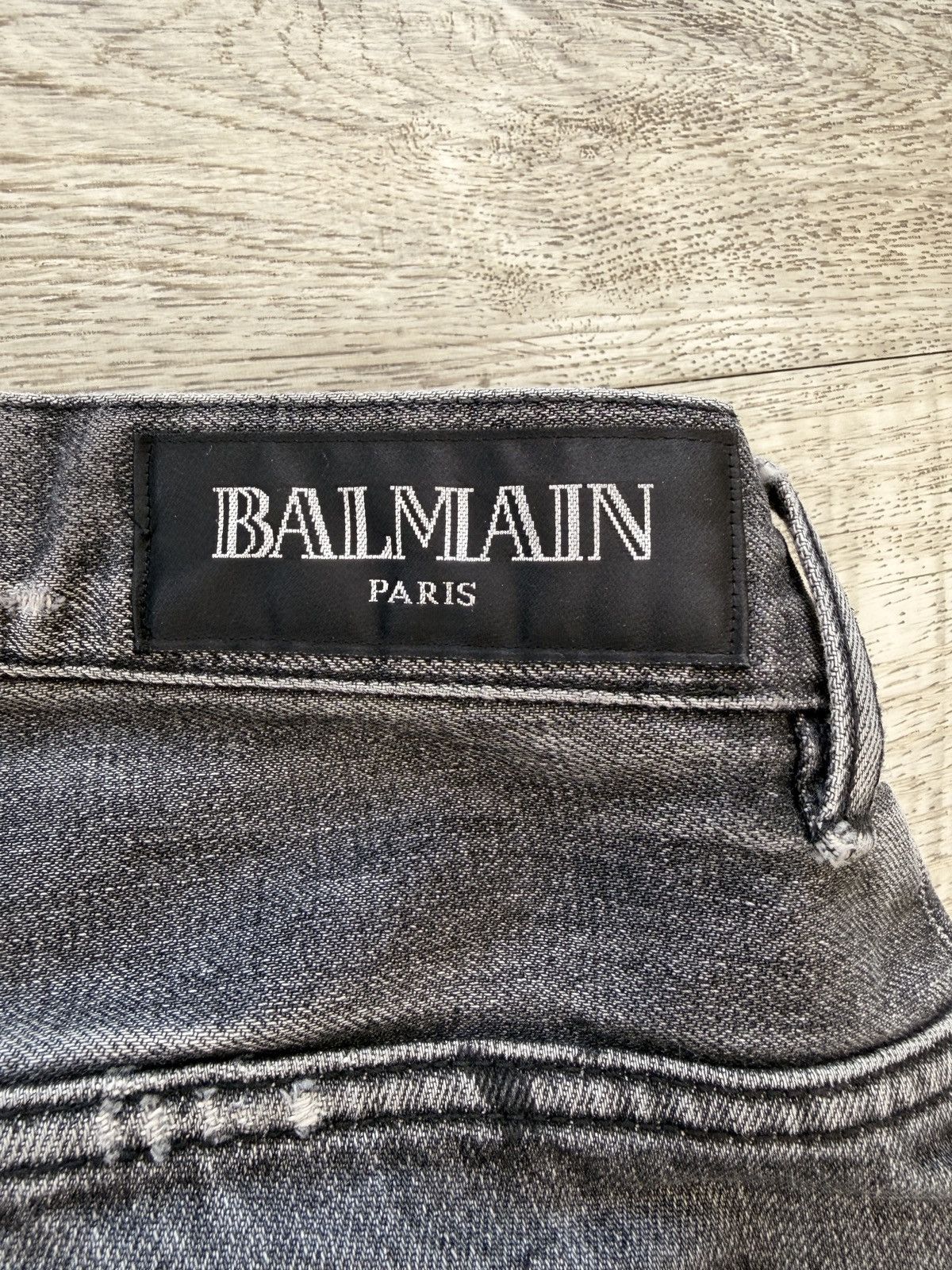 Balmain 🚨Decarnin Japanese Selvage Denim Shorts Size US 36 / EU 52 - 6 Thumbnail