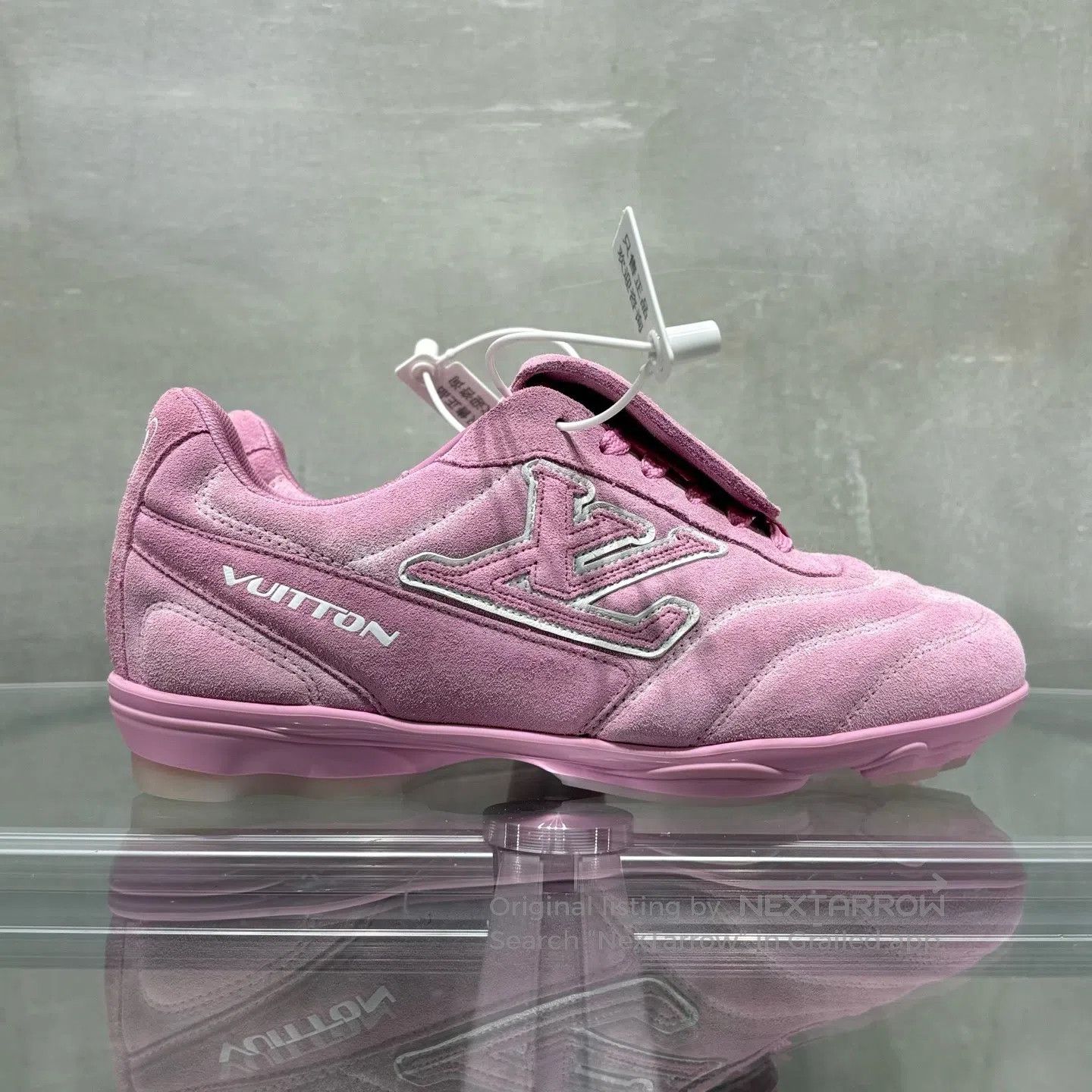 Louis Vuitton Louis Vuitton Footprint Soccer Pink Shoes Size US 6.5 / IT 36.5 - 4 Thumbnail