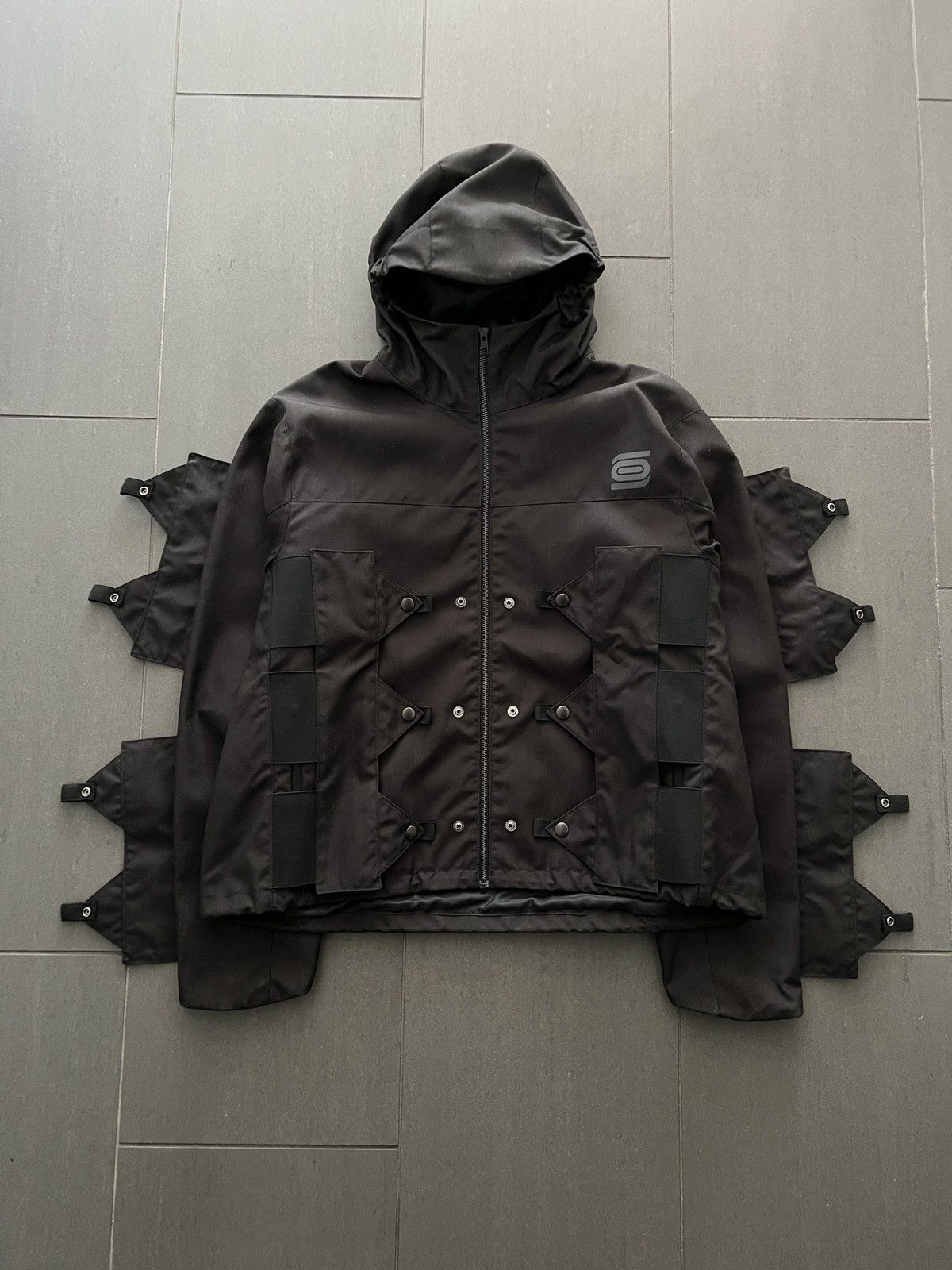 Other Olly Shinder SS23 Runway Crocodile Shell Hooded Jacket Size US XL / EU 56 / 4 - 7 Thumbnail