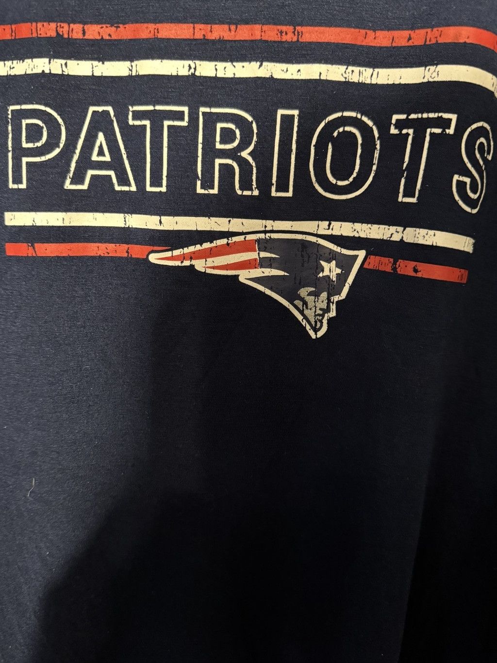 The Unbranded Brand New England Patriots T-Shirt Men XL Blue Size US XL / EU 56 / 4 - 5 Thumbnail