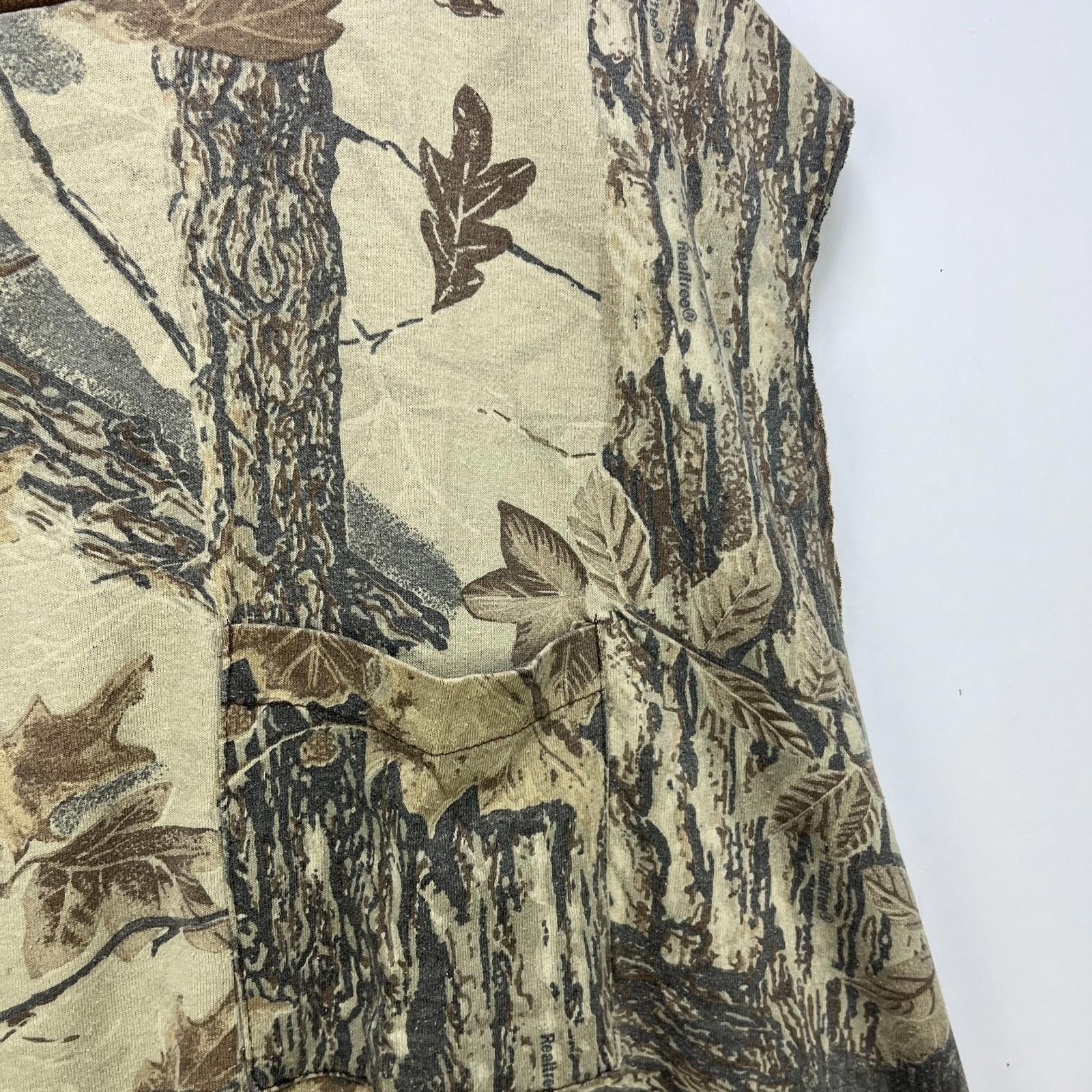 Realtree Vintage 90s Realtree Camo Sleeveless Shirt Large Size US L / EU 52-54 / 3 - 3 Thumbnail