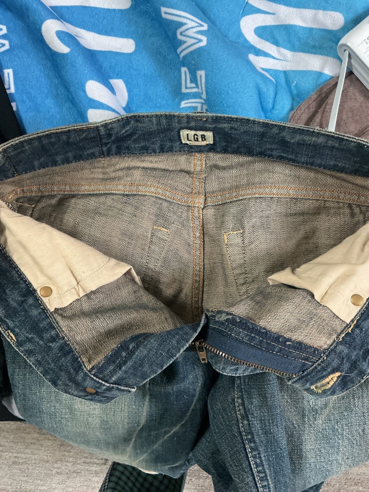 If Six Was Nine lgb wolf jeans Size US 26 / EU 42 - 12 Thumbnail