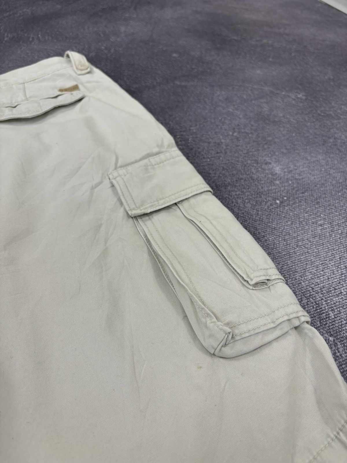 Izod Vintage IZOD 2000s Wide-Leg Utility Hype Baggy Cargo Shorts Size US 38 / EU 54 - 16 Thumbnail