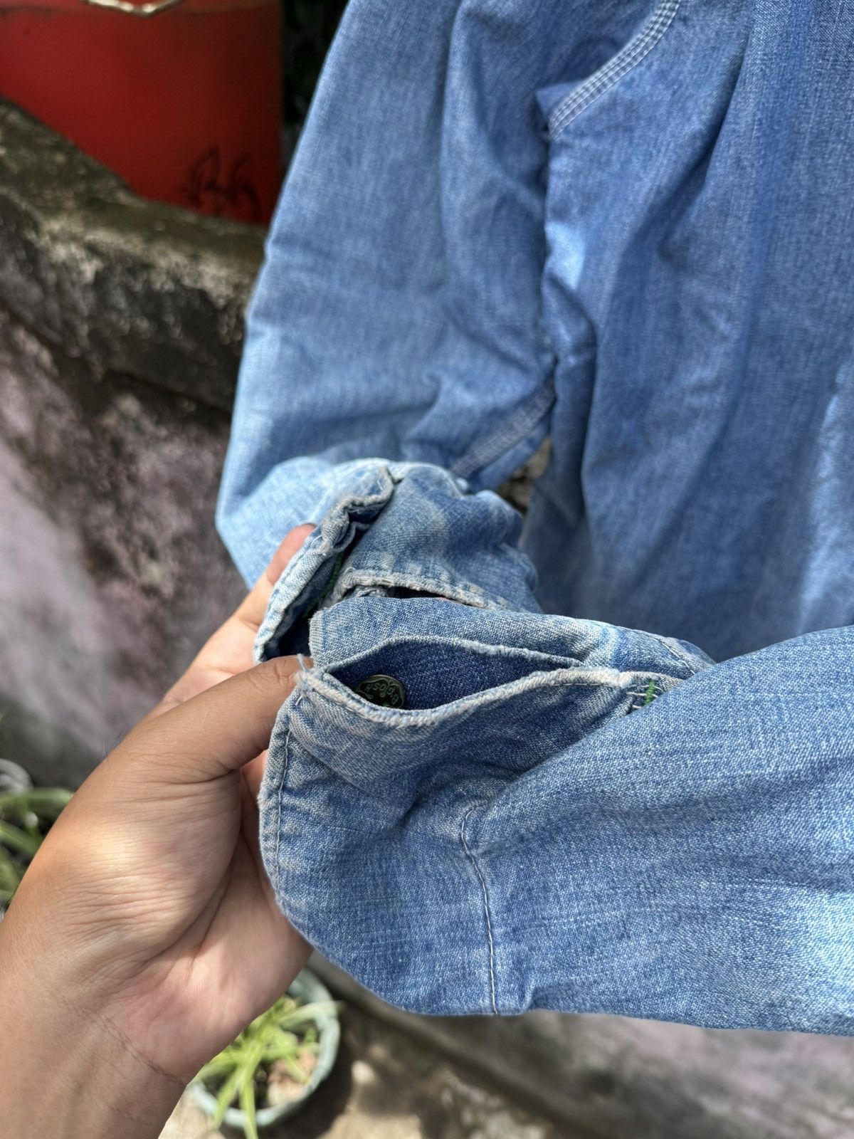 Oshkosh OshKosh 60s Vintage Worker Chore Jacket Denim Size US XL / EU 56 / 4 - 8 Thumbnail