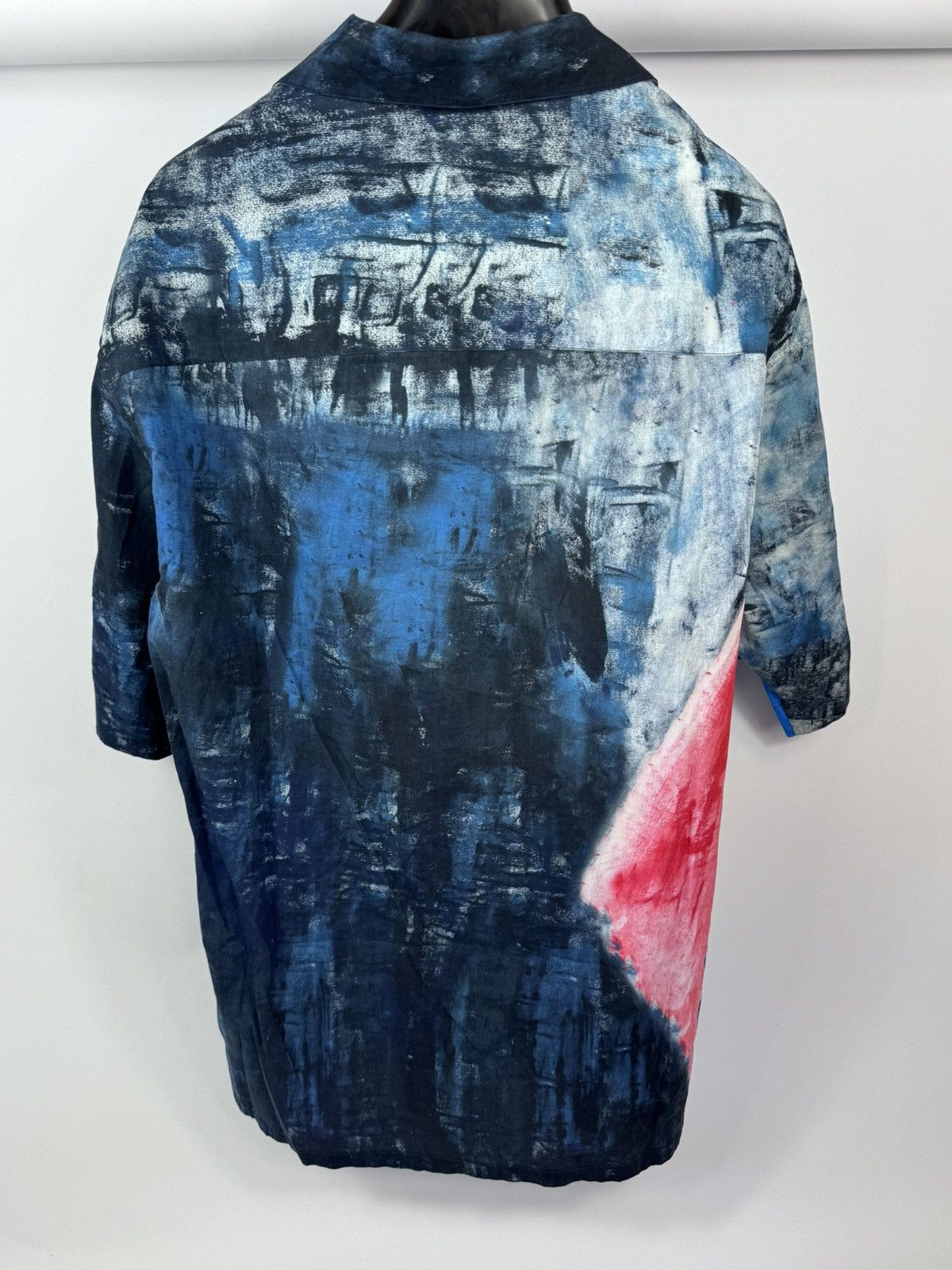 Marni BLUE PATTERNED BOWLING SHIRT Size US XL / EU 56 / 4 - 2 Thumbnail