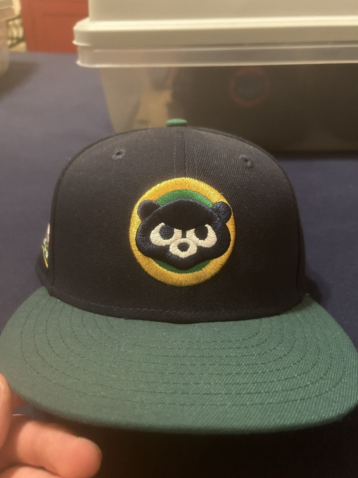 New Era Blue/green/gold Cubs New Era Fitted Hat Size 7 Size ONE SIZE - 1 Thumbnail