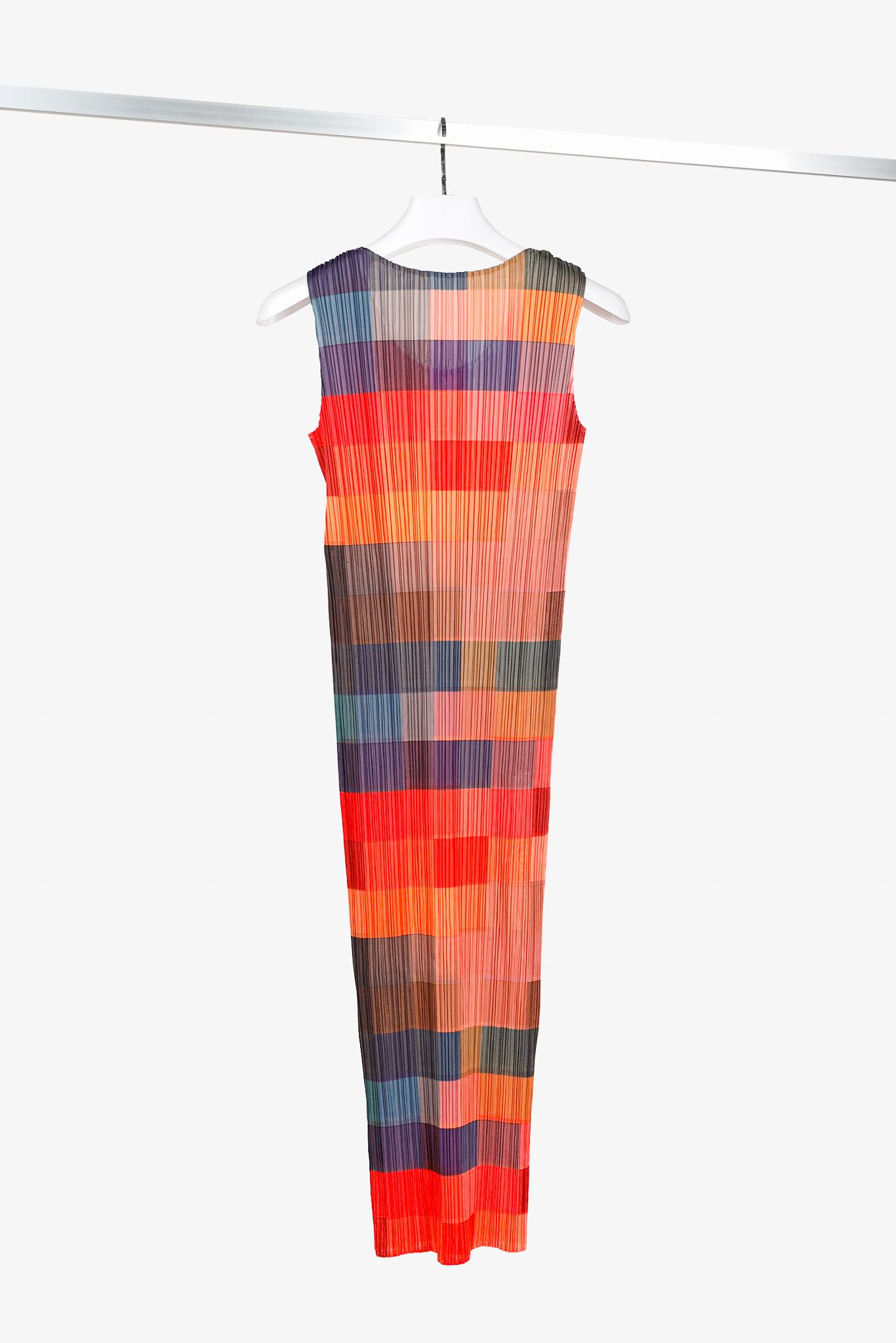Pleats Please Issey Miyake Pleats Please Issey Miyake Archival Gradient Squares Dress Size M / US 6-8 / IT 42-44 - 2 Thumbnail