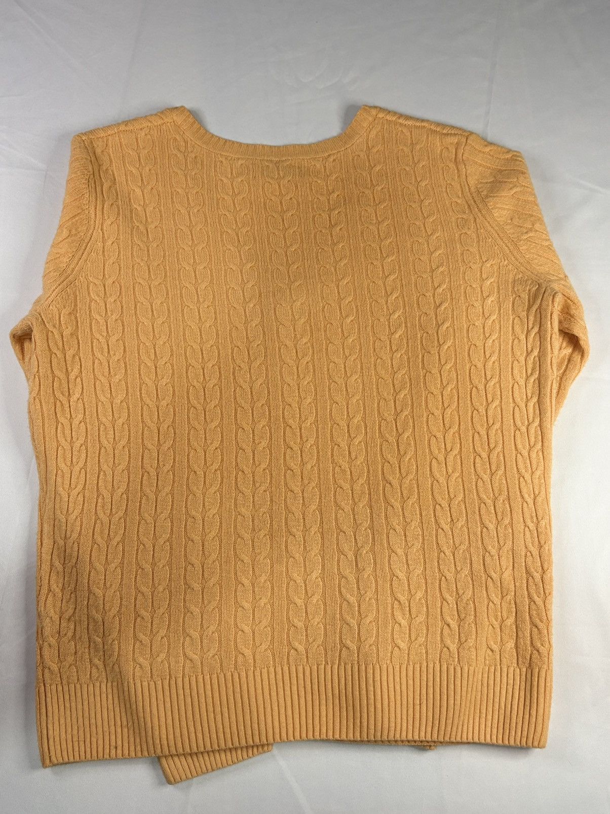 Vintage Vintage Women’s Cable Knit Henley | $20 Size L / US 10 / IT 46 - 2 Thumbnail