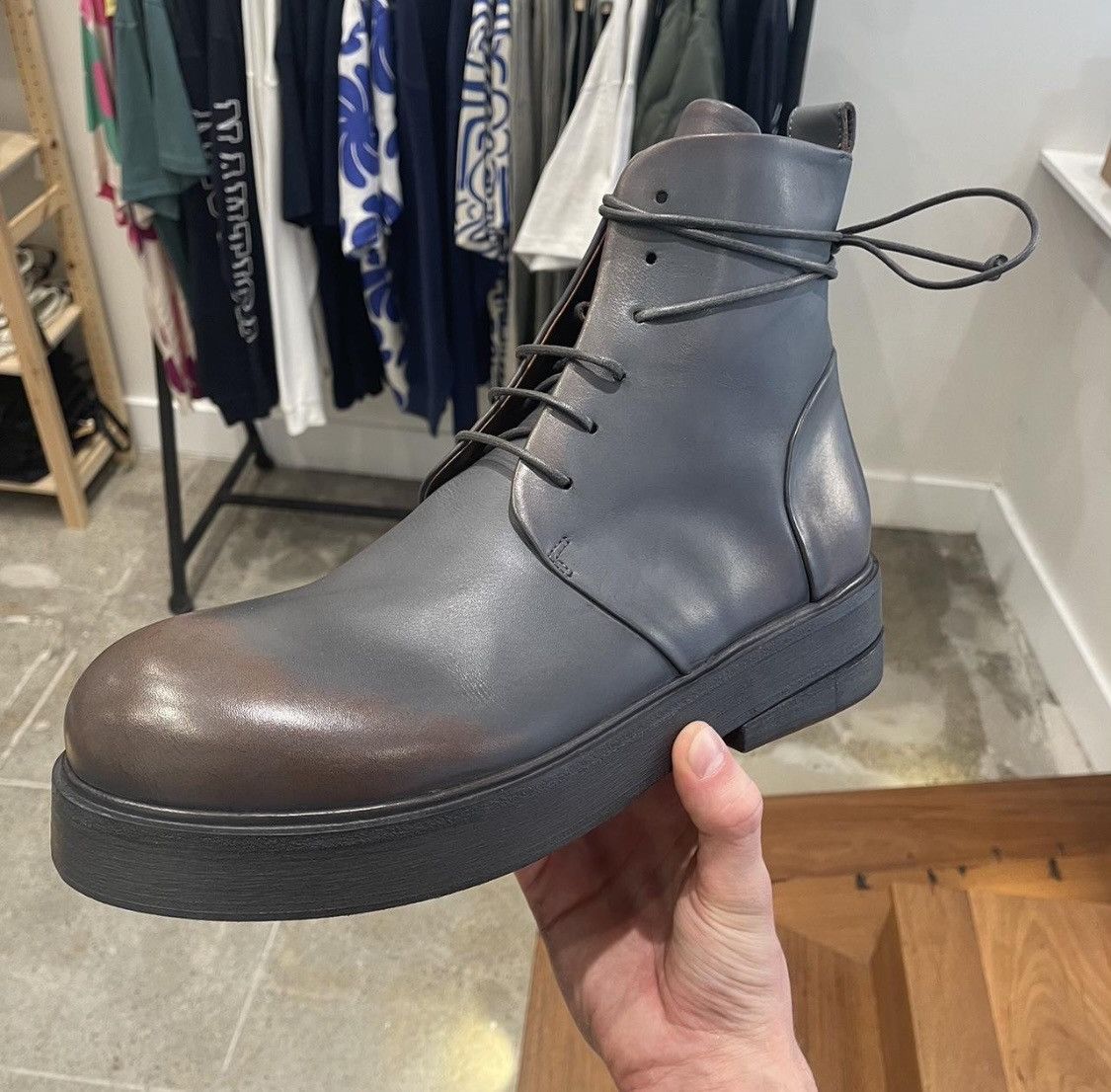Marsell Zuccolona Lace Up Boots Size US 9.5 / EU 42-43 - 2 Thumbnail
