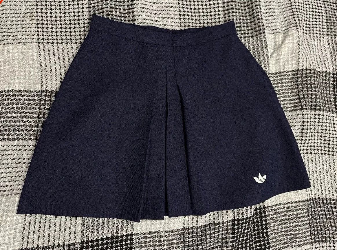 Adidas × Vintage Vintage 1980s Adidas Made in West Germany Blue Skirt Size 26" / US 2 / IT 38 - 8 Thumbnail