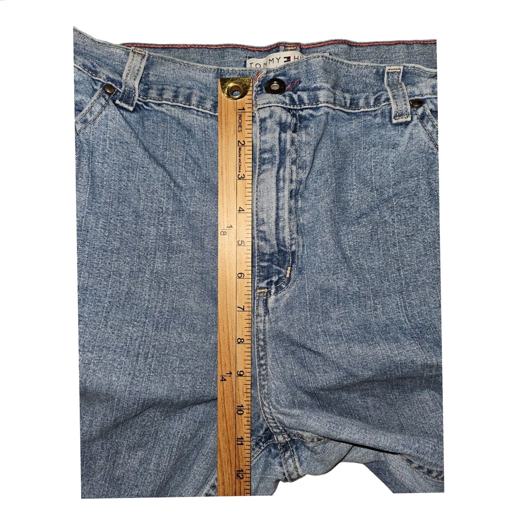 Tommy Hilfiger VINTAGE Tommy Hilfiger Jeans Women 20R Straight Blue Denim Casual Y2K Preppy Mens Womens Girls Size 42" / US 20 - 6 Thumbnail