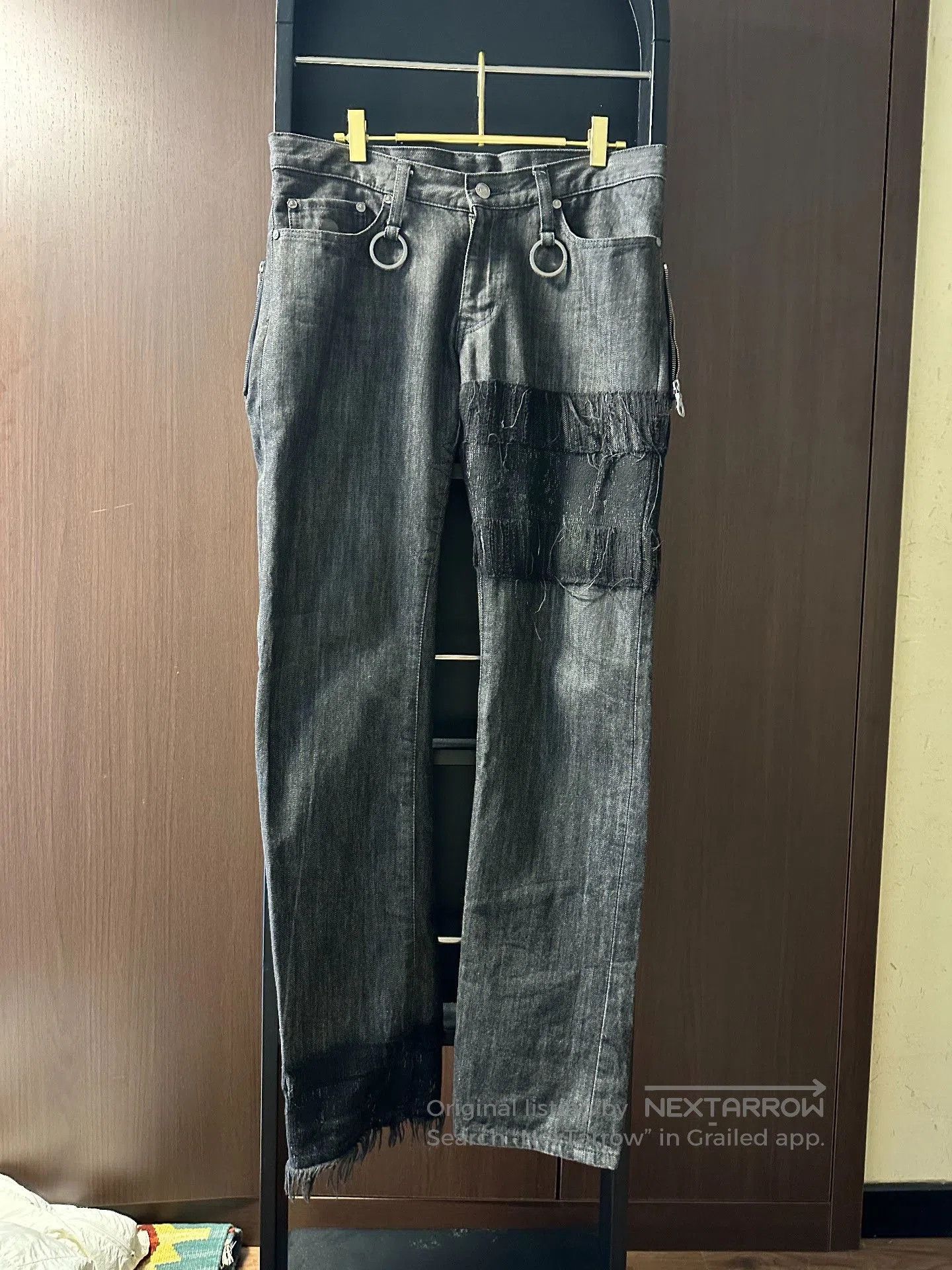 Mastermind Japan Mastermind Japan Silver Thread Jeans. Size US 34 / EU 50 - 4 Thumbnail