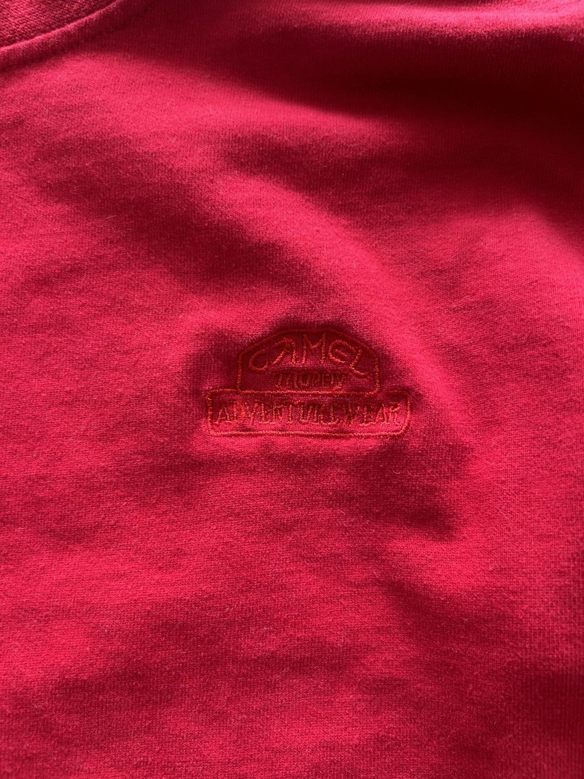 Camel 1980s Camel Crewneck Sweater Red Size US M / EU 48-50 / 2 - 2 Thumbnail