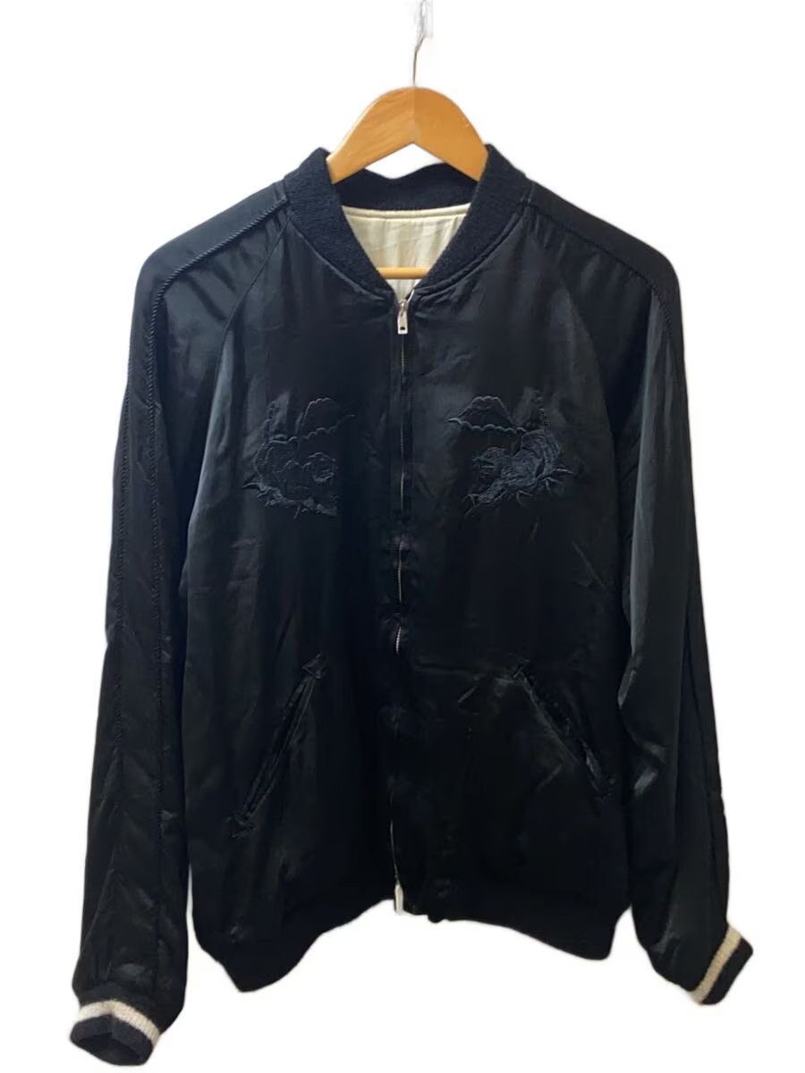 Yohji Yamamoto YOHJI YAMAMOTO/Y's Wool/BLK Sukajan Size US L / EU 52-54 / 3 - 1 Thumbnail