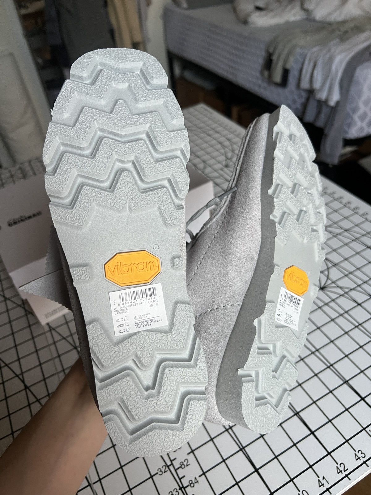 Clarks Clarks x Post Archive Faction PAF Wallabee grey blue sz 9 Size US 9 / EU 42 - 4 Thumbnail