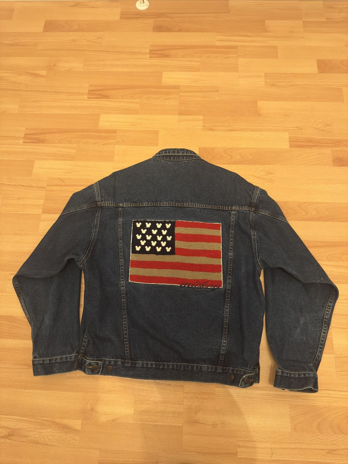 Disney Vintage micky mouse denim jacket Size US M / EU 48-50 / 2 - 3 Thumbnail