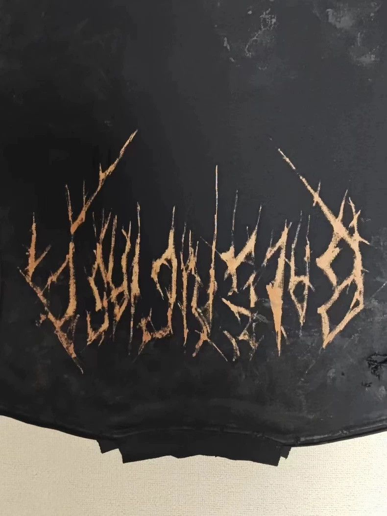 Balenciaga Balenciaga Balenciaga Distressed T-Shirt with Print Design Size US M / EU 48-50 / 2 - 3 Thumbnail