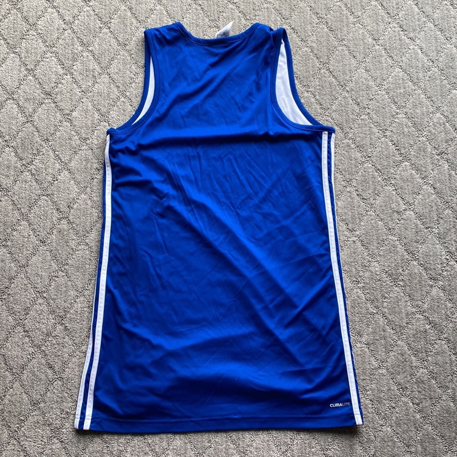 Adidas Adidas reversible Reno blue basketball Jersey Size US M / EU 48-50 / 2 - 5 Thumbnail
