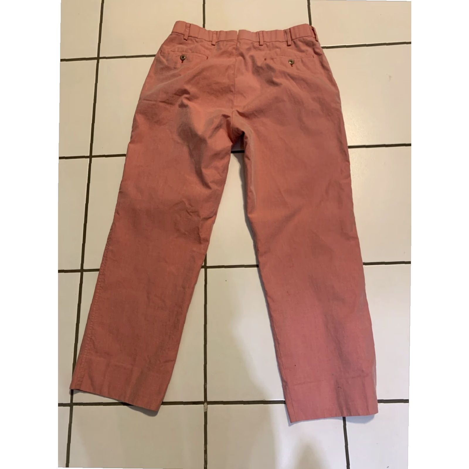 Brooks Brothers Brooks Brothers Mens Spring Pink Dress Pants 35x30 Size US 35 - 2 Thumbnail
