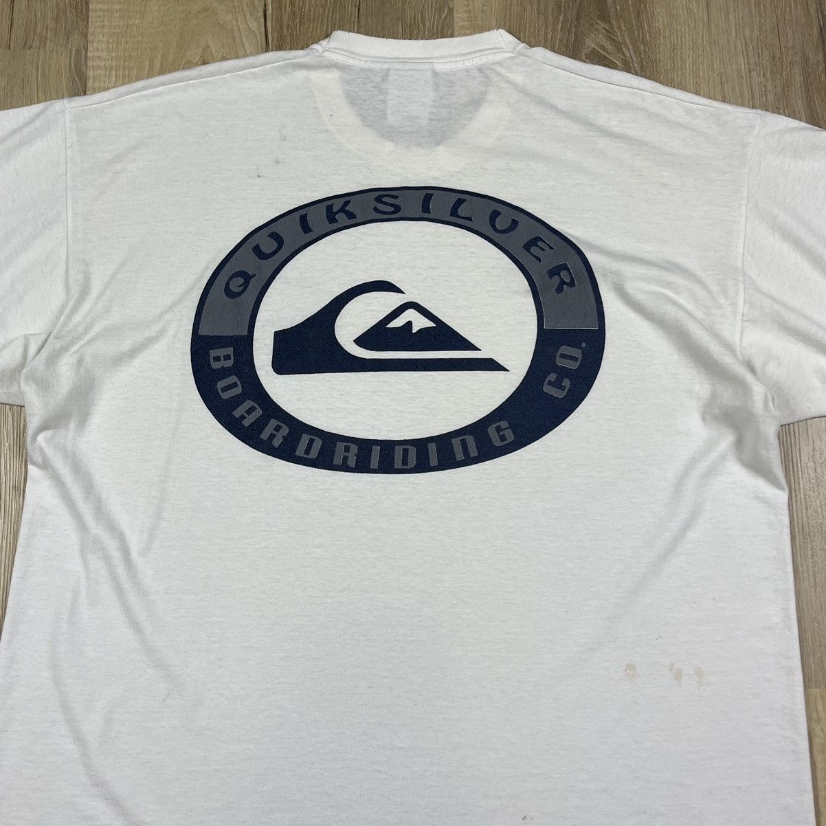 Quiksilver × Vintage Vintage Quicksilver T Shirt 90s Men’s Double Sided Print XL Size US XL / EU 56 / 4 - 3 Thumbnail