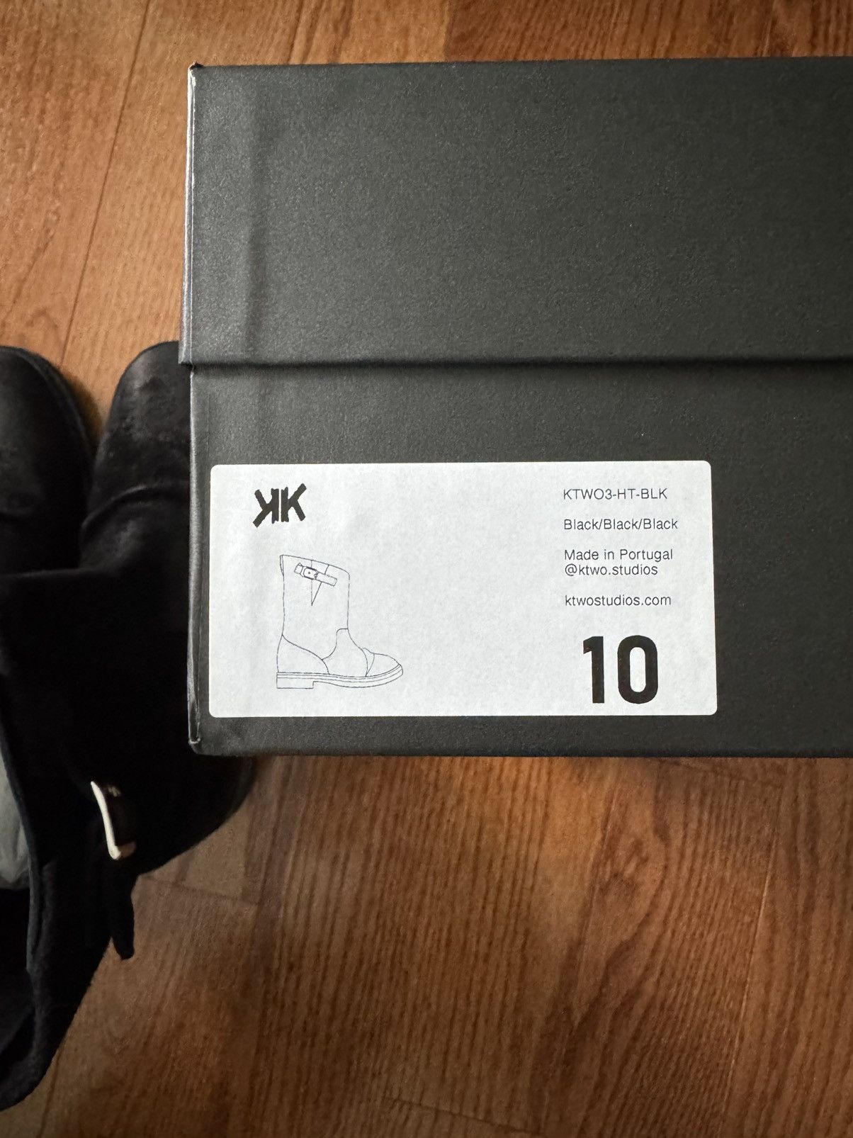 K-Two Studios Knotted Engineer Boot | Grailed