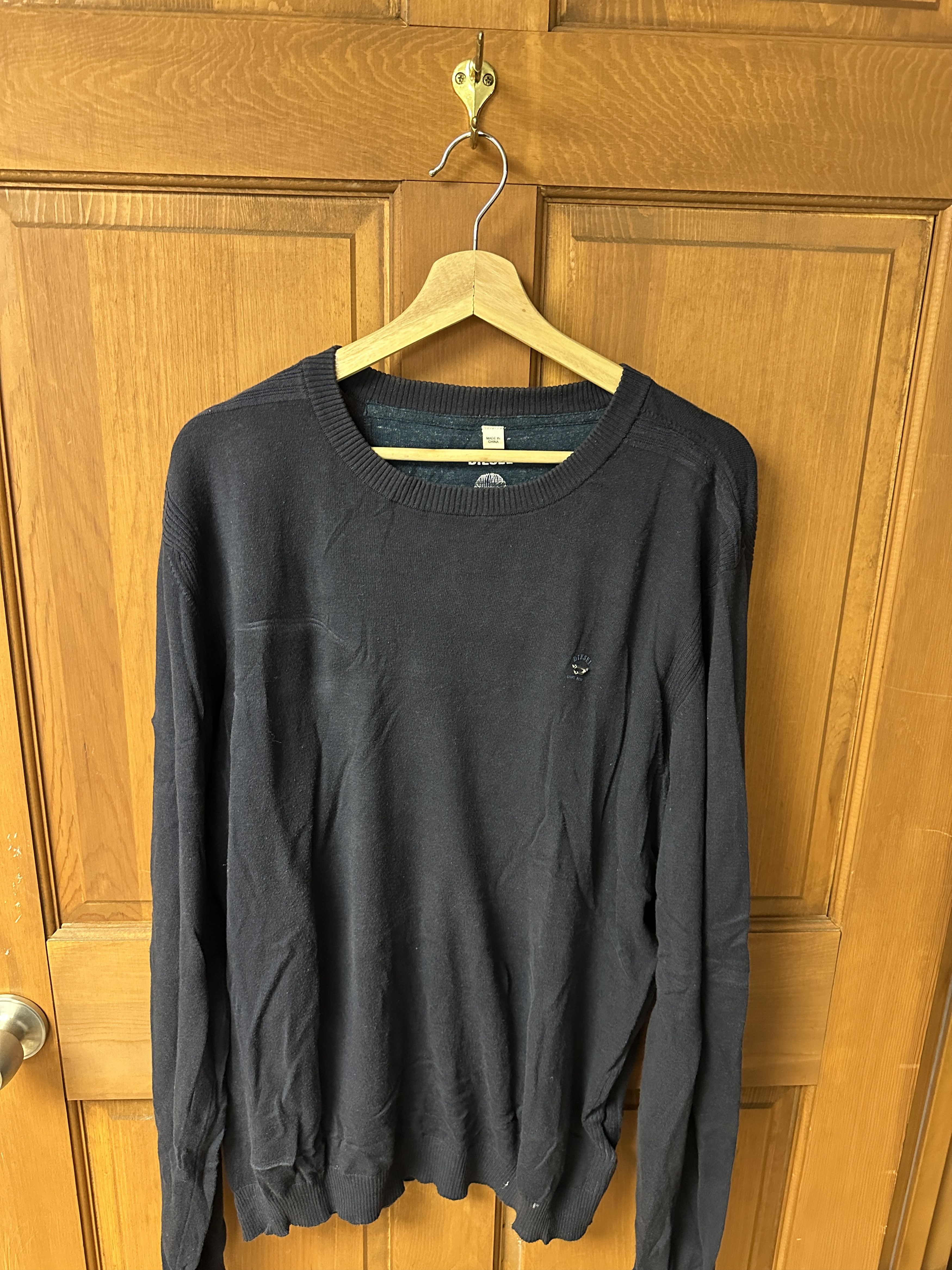 Diesel Diesel Men's Navy Sweater Size XL Size US XL / EU 56 / 4 - 1 Thumbnail