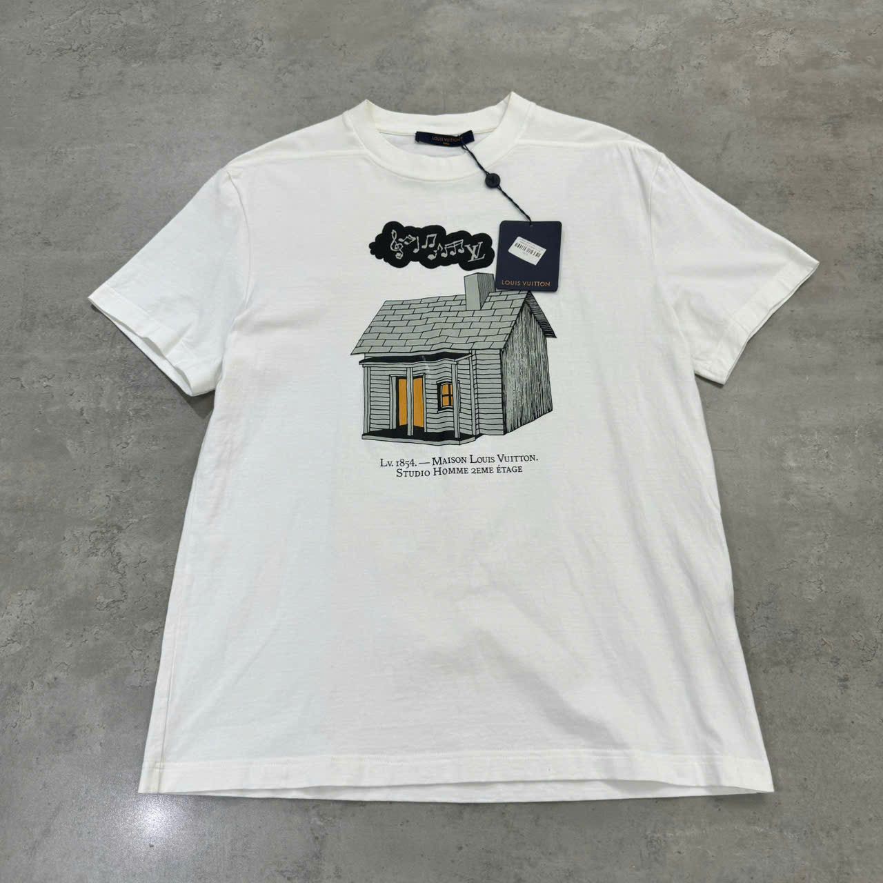 Louis Vuitton LOUIS VUITTON House Printed T-Shirt Size US M / EU 48-50 / 2 - 1 Thumbnail