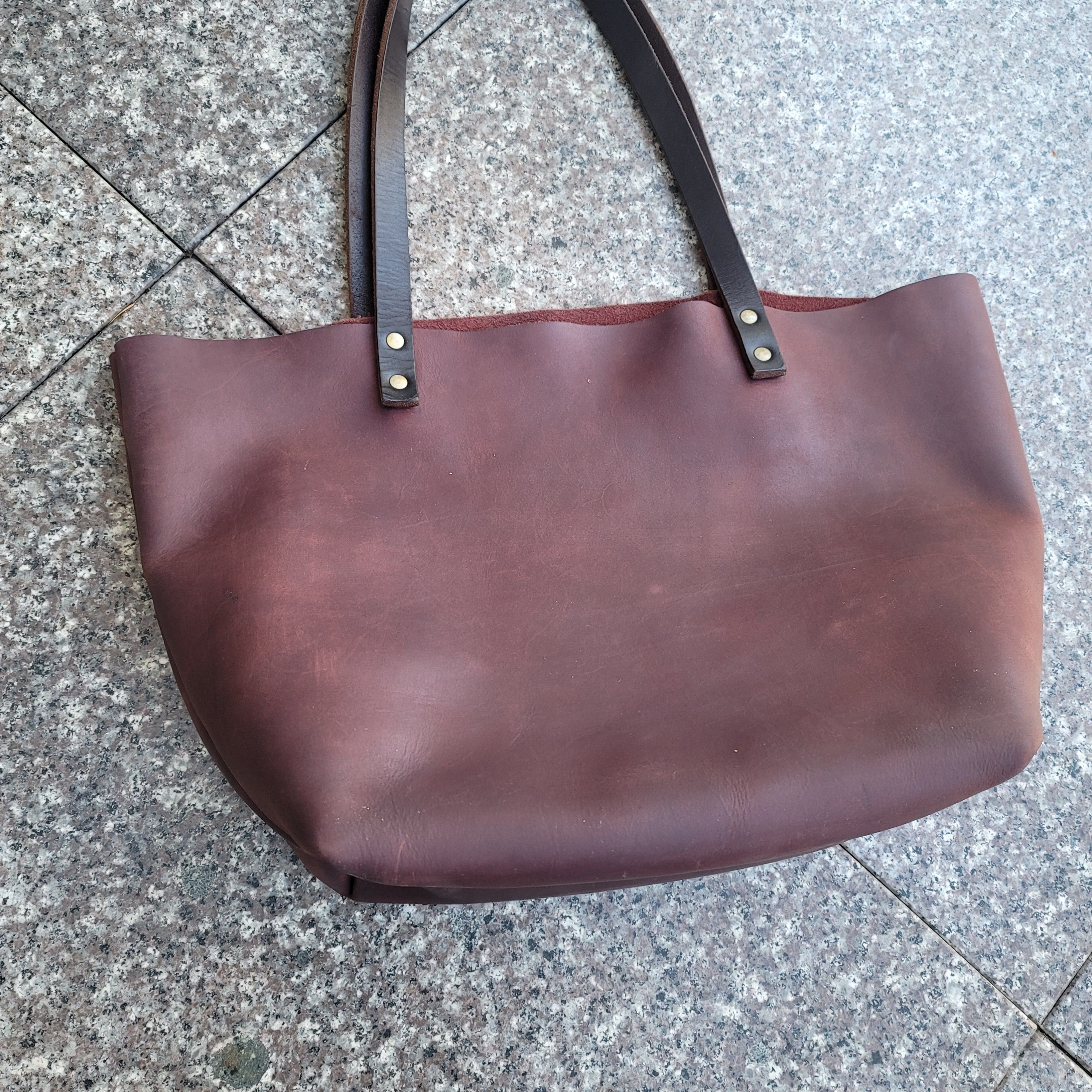 Portland Leather Portland leather goods classic tote Size ONE SIZE - 4 Thumbnail