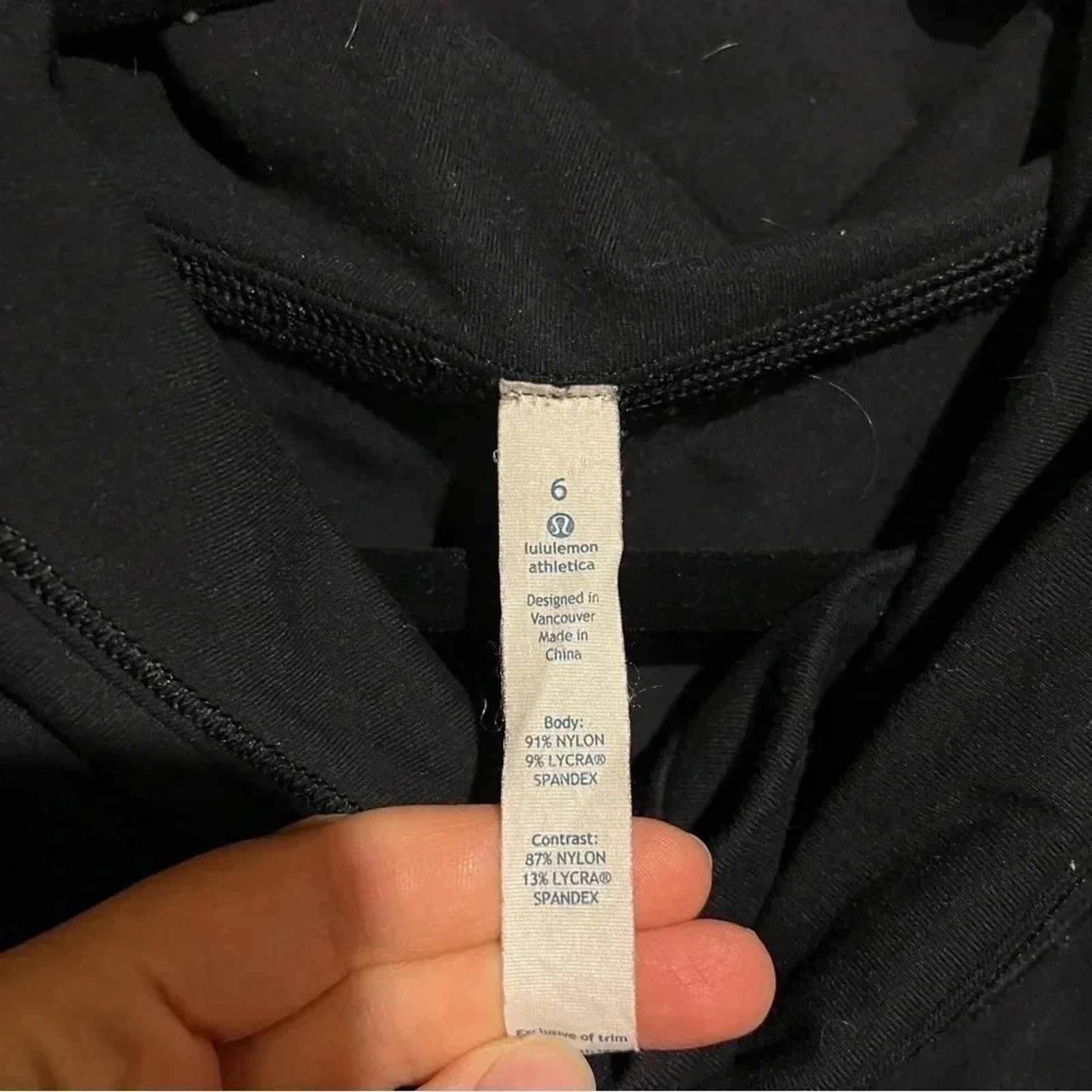 Lululemon Lululemon Healthy Heart Pullover in Black Size 6 Size M / US 6-8 / IT 42-44 - 3 Thumbnail
